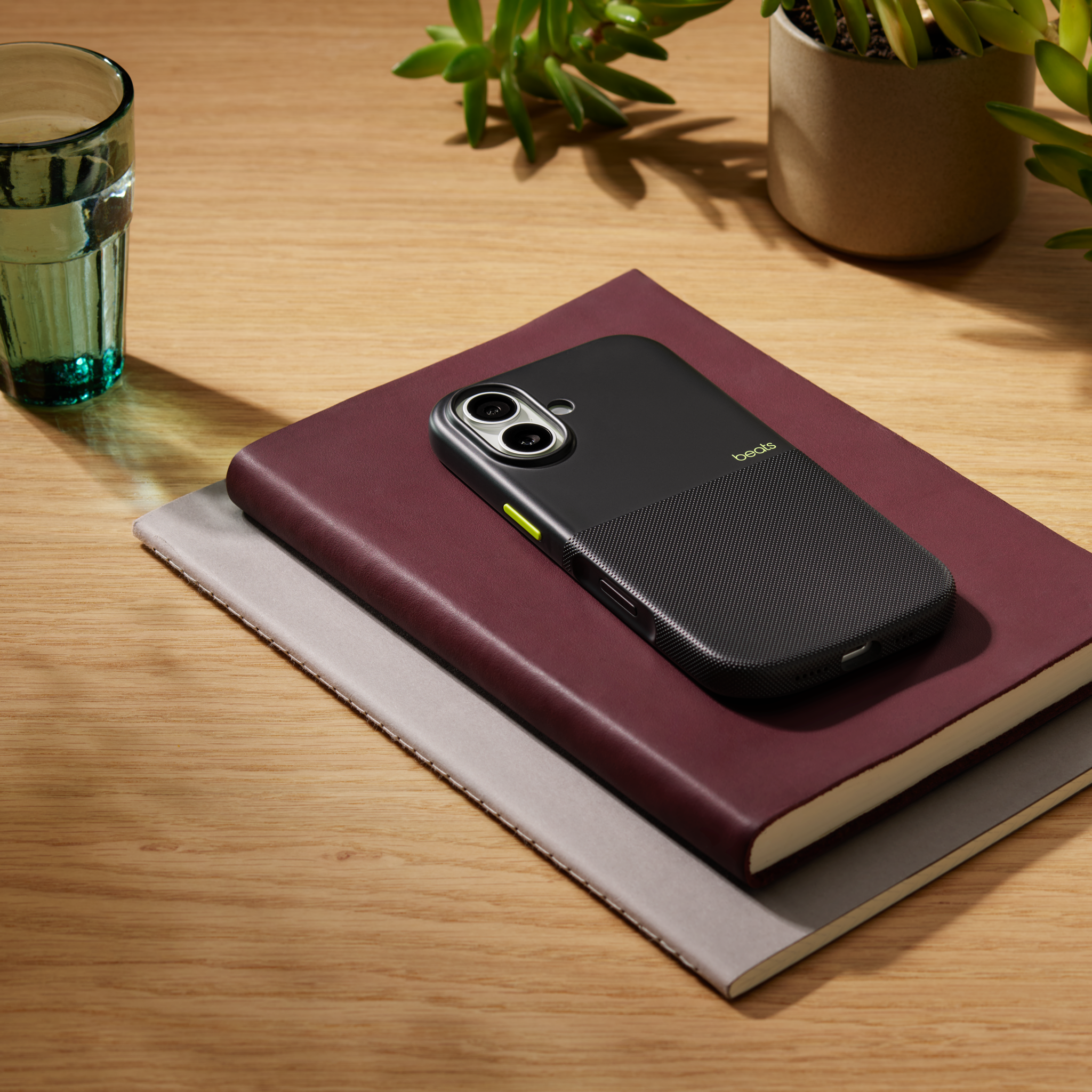 Beats iPhone 17 Rugged Case with MagSafe and Camera Control — Everest Black