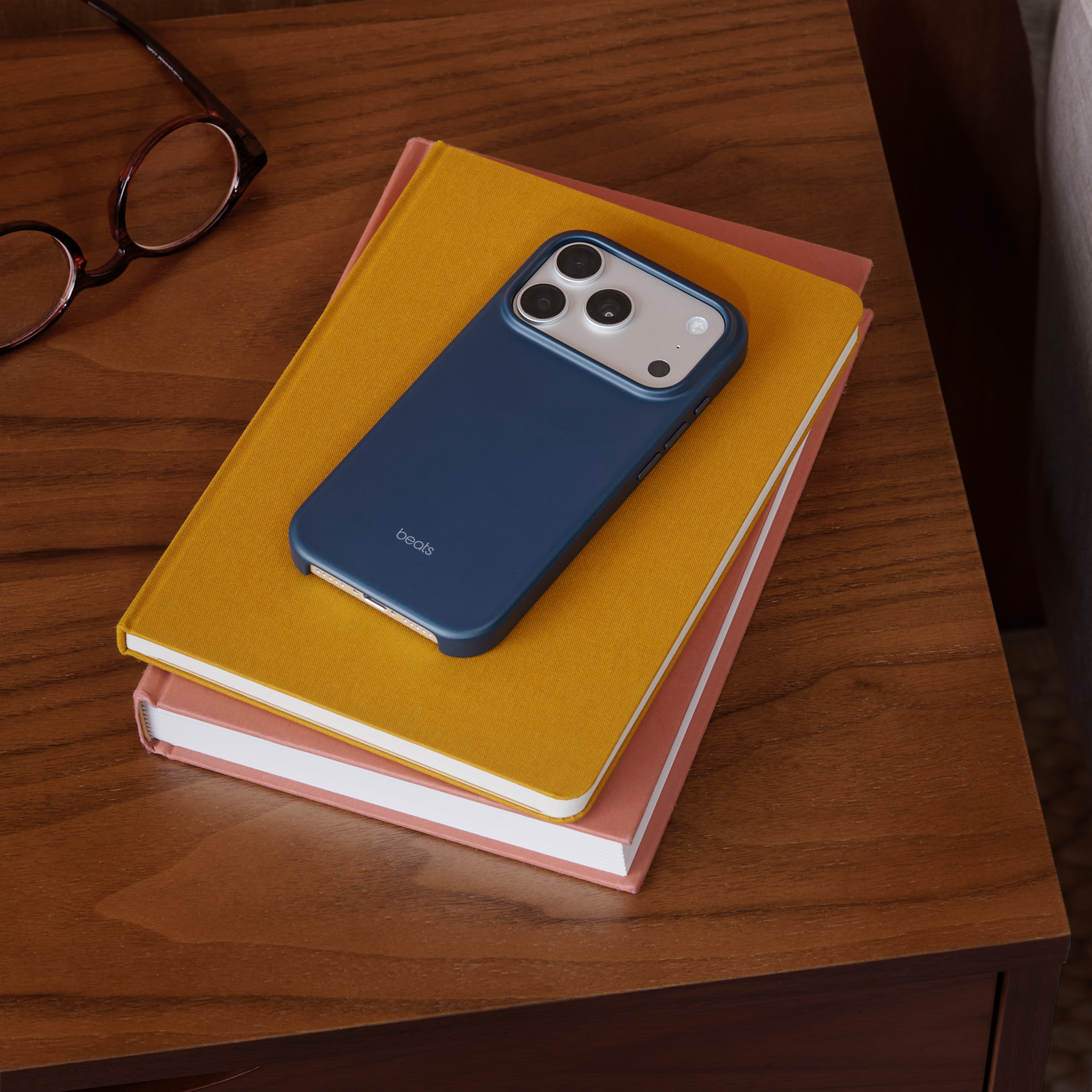 Beats iPhone 17 Pro Case with MagSafe and Camera Control — Bedrock Blue