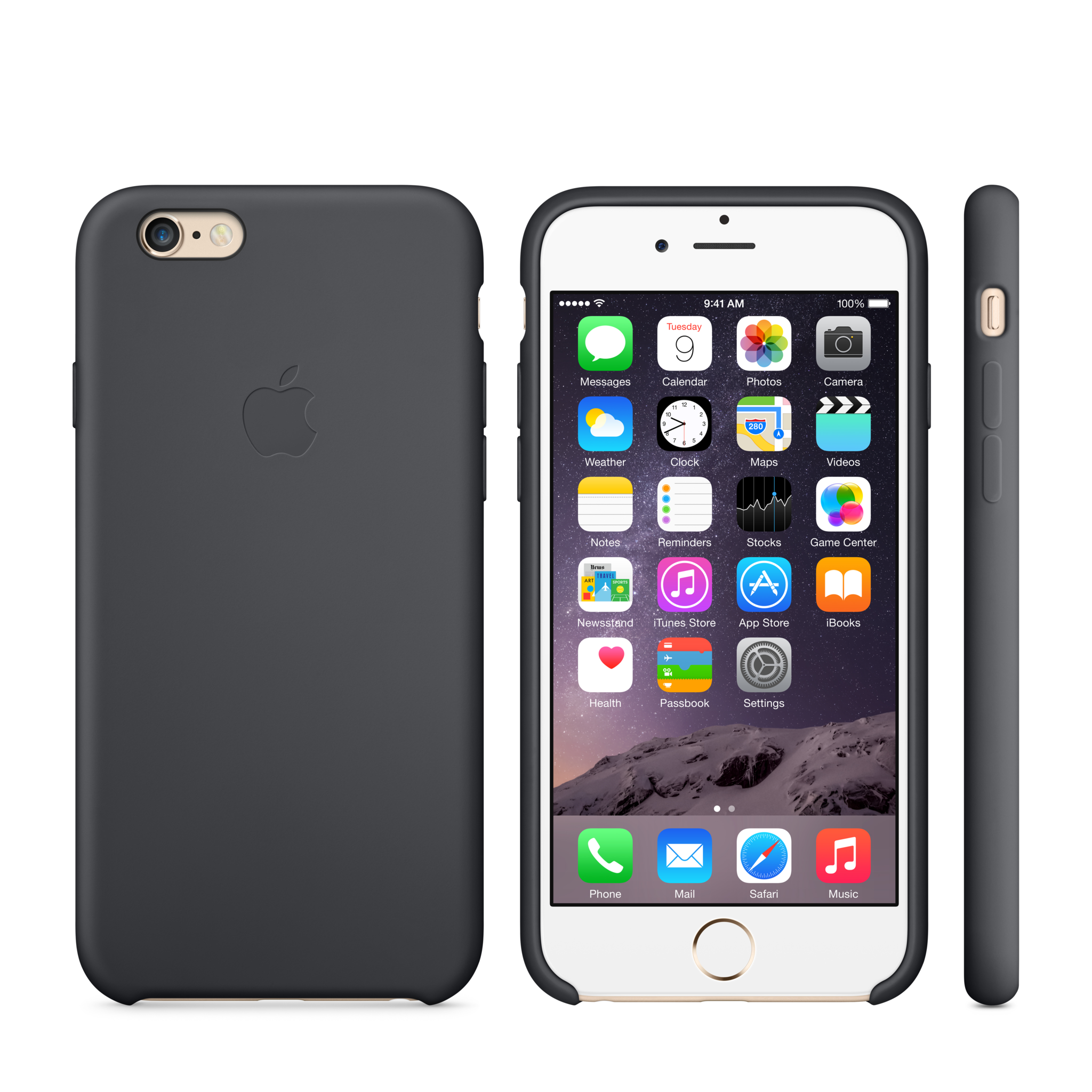 iPhone 6 Silicone Case — Black