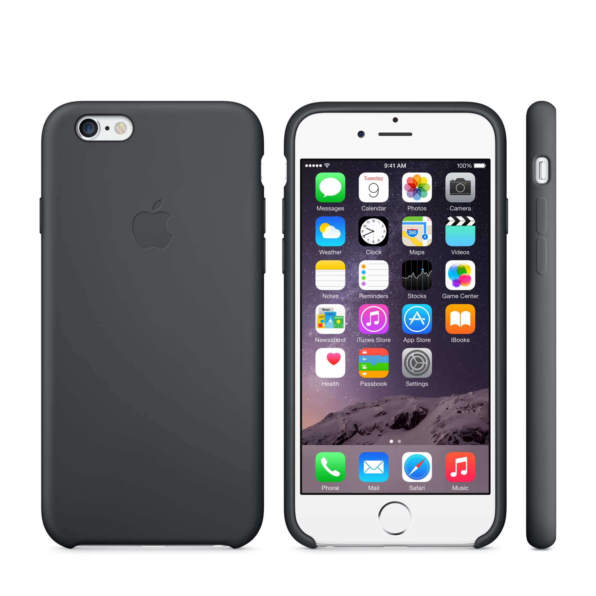 iPhone 6 Silicone Case — Black