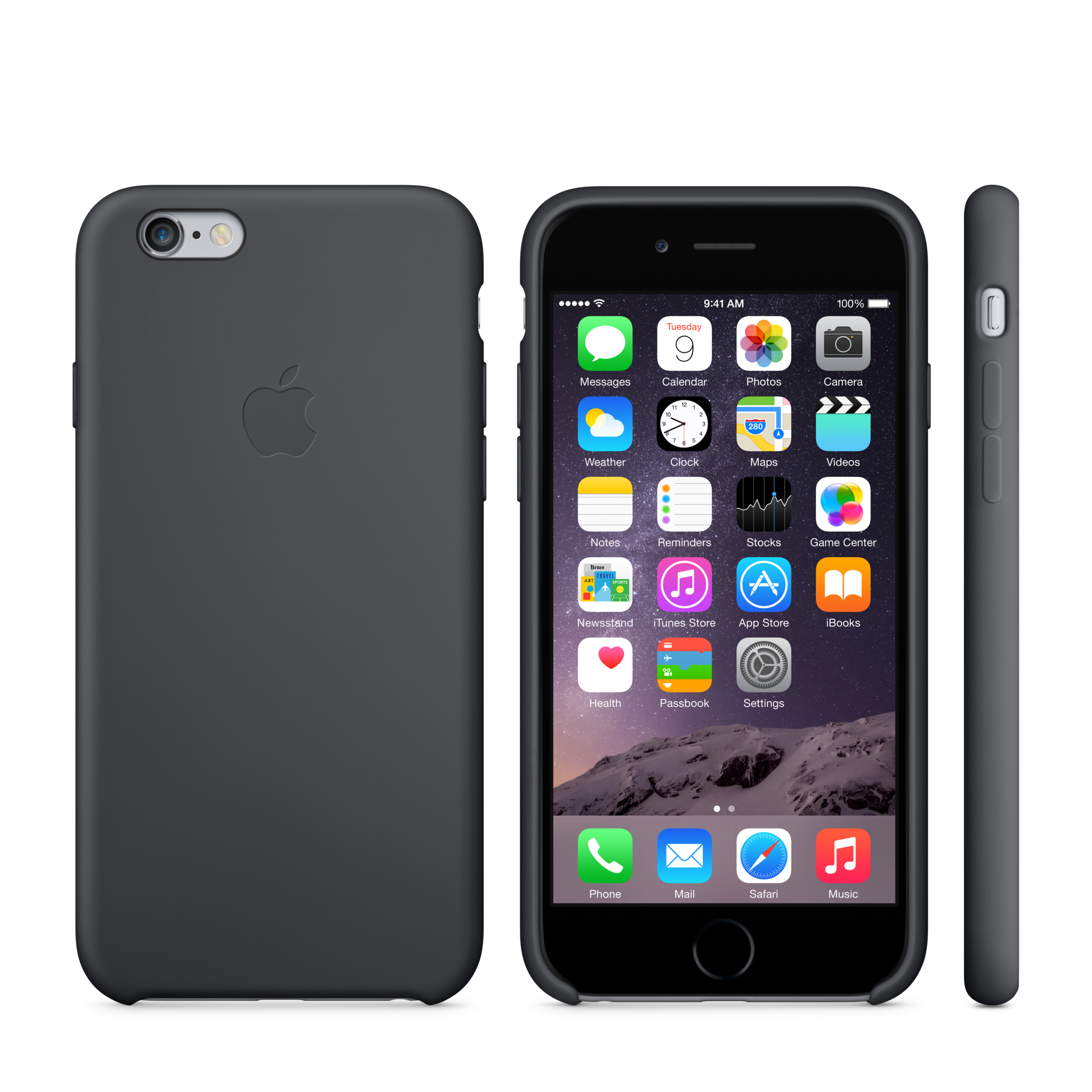 iPhone 6 Silicone Case — Black