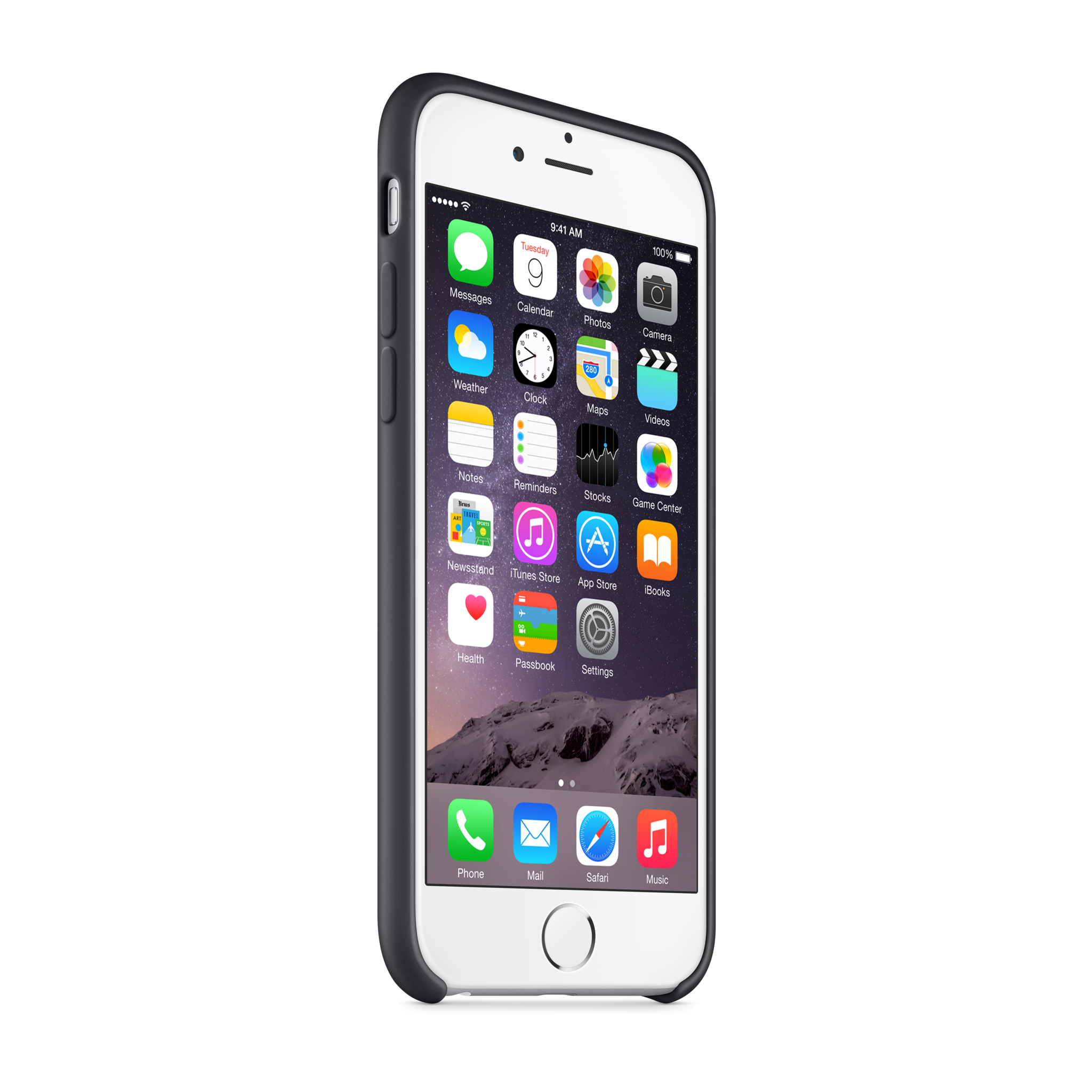 iPhone 6 Silicone Case — Black