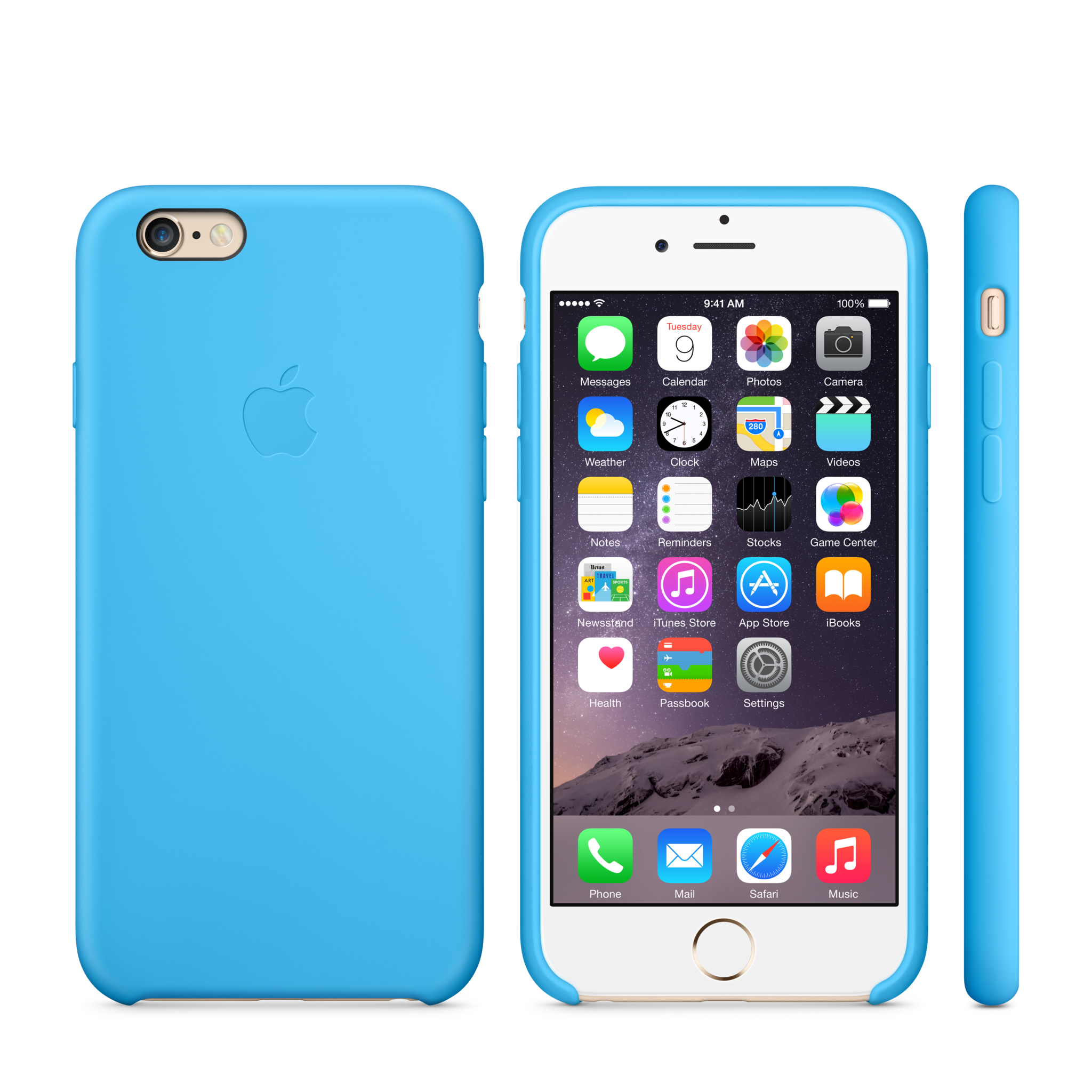 iPhone 6 Silicone Case — Blue