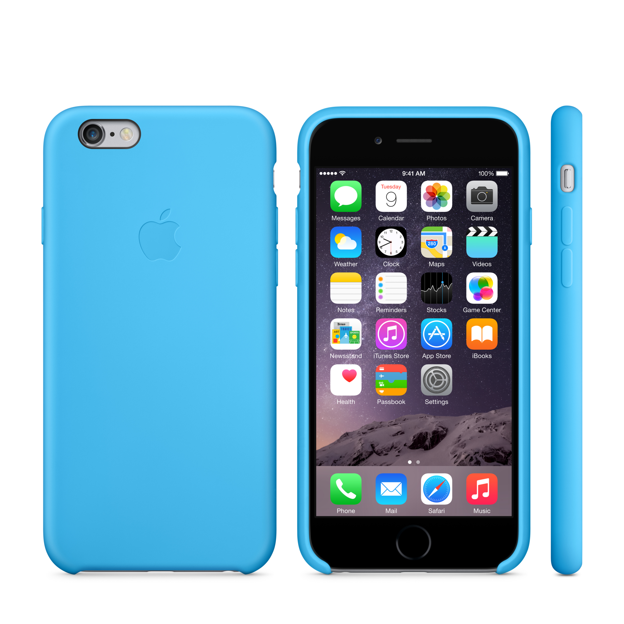 iPhone 6 Silicone Case — Blue