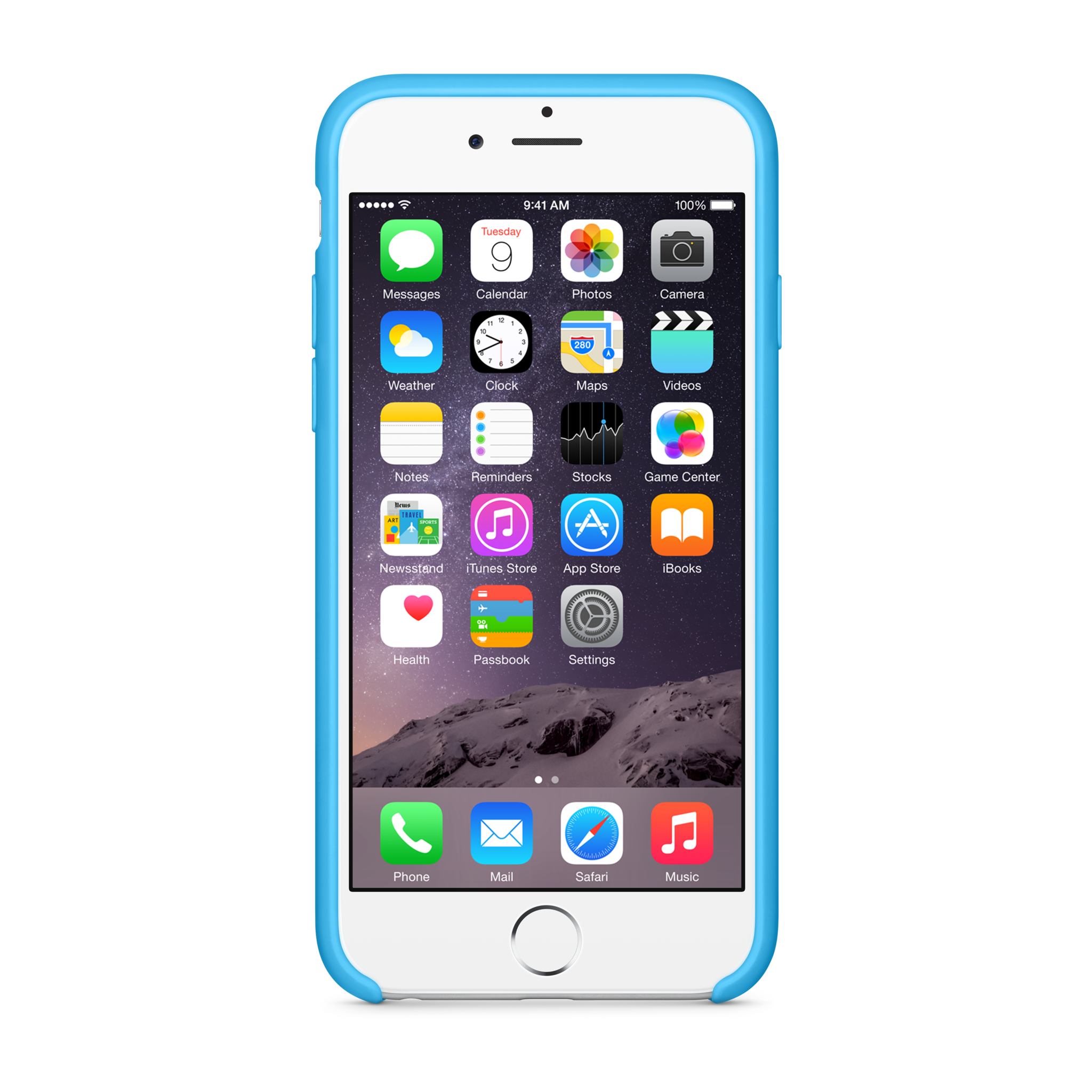 iPhone 6 Silicone Case — Blue