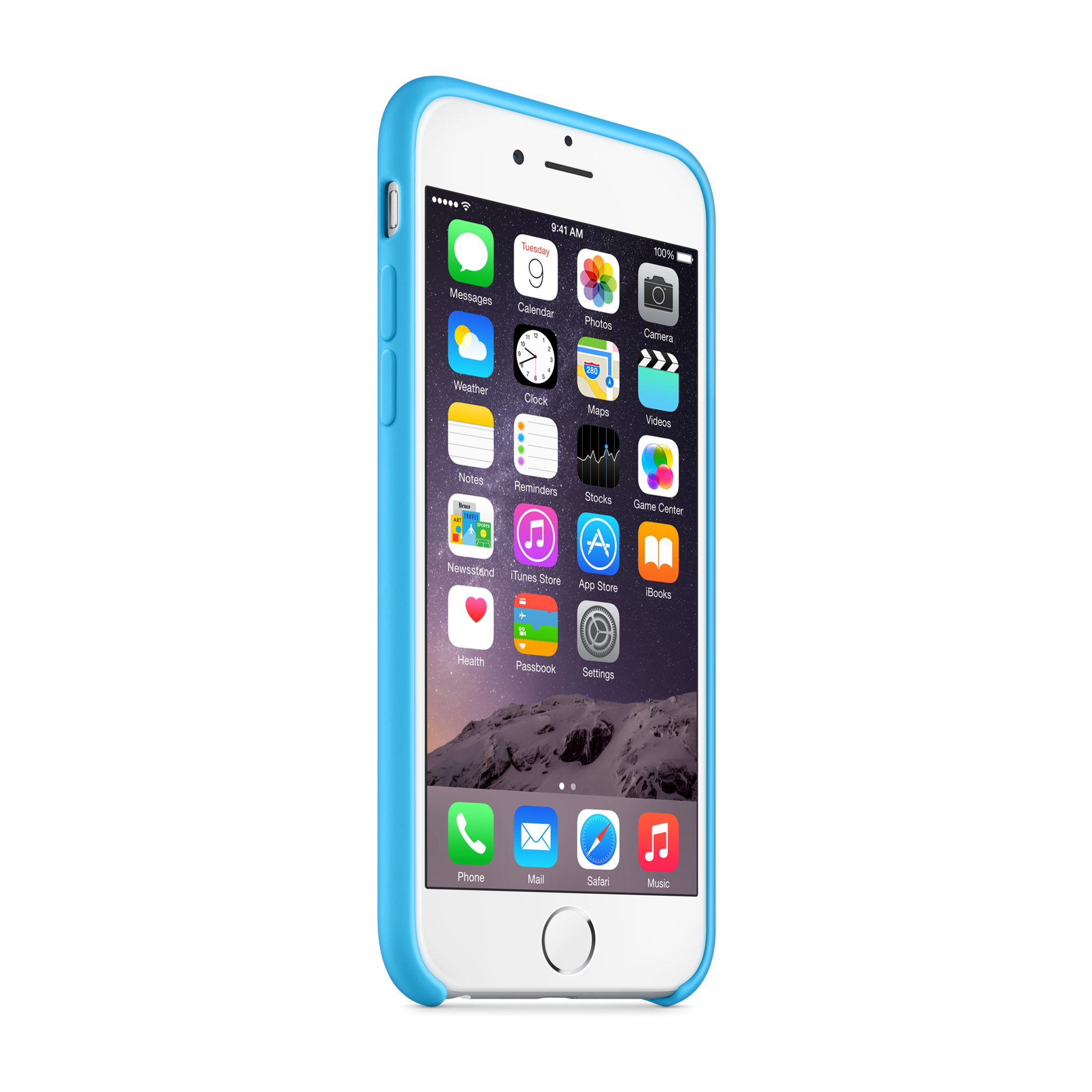 iPhone 6 Silicone Case — Blue