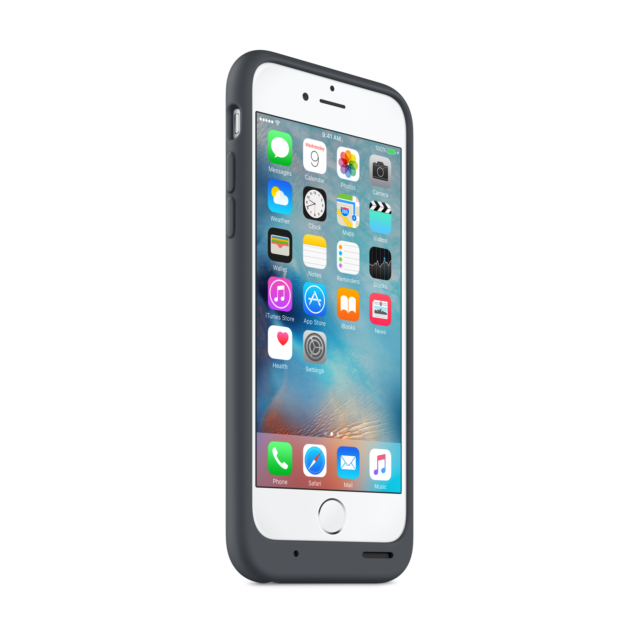 iPhone 6s Smart Battery Case — Charcoal Gray