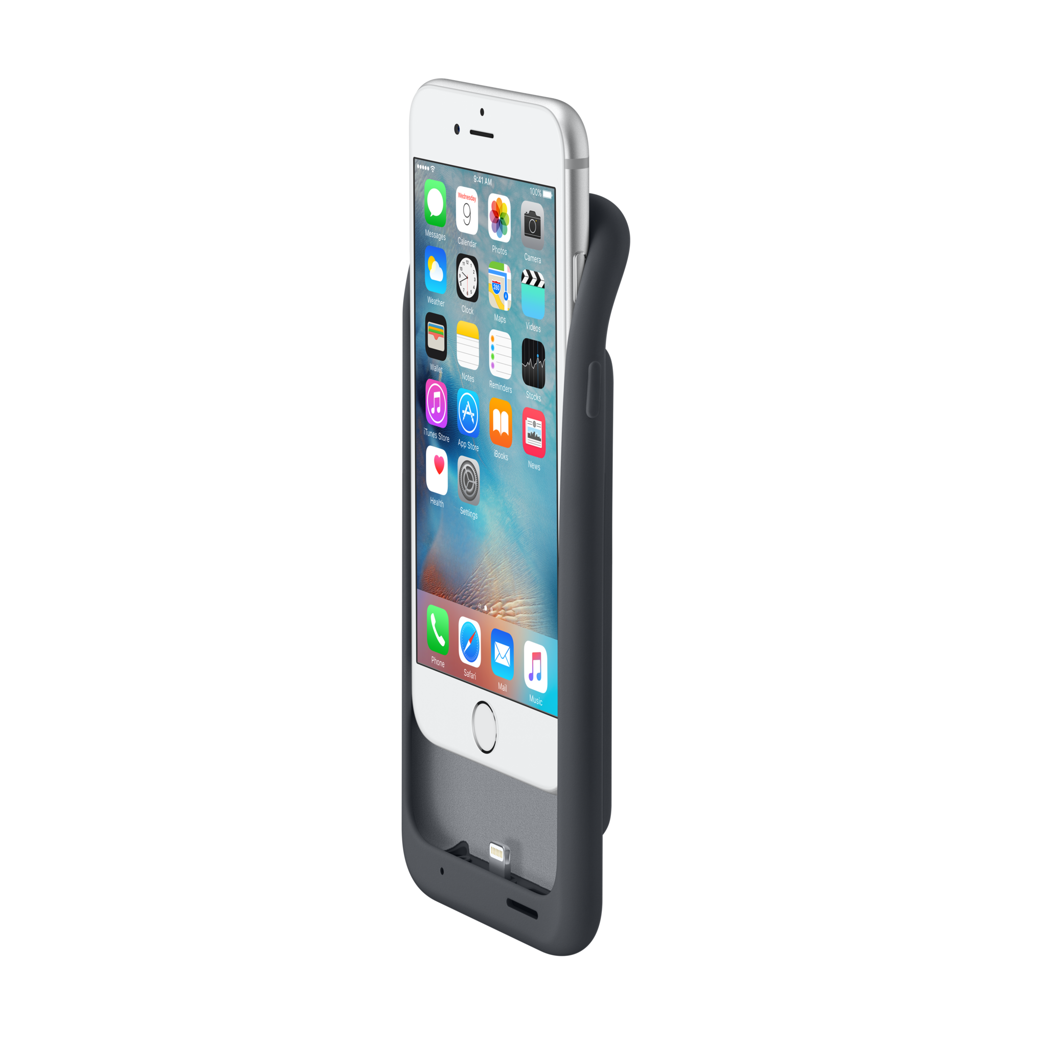 iPhone 6s Smart Battery Case — Charcoal Gray