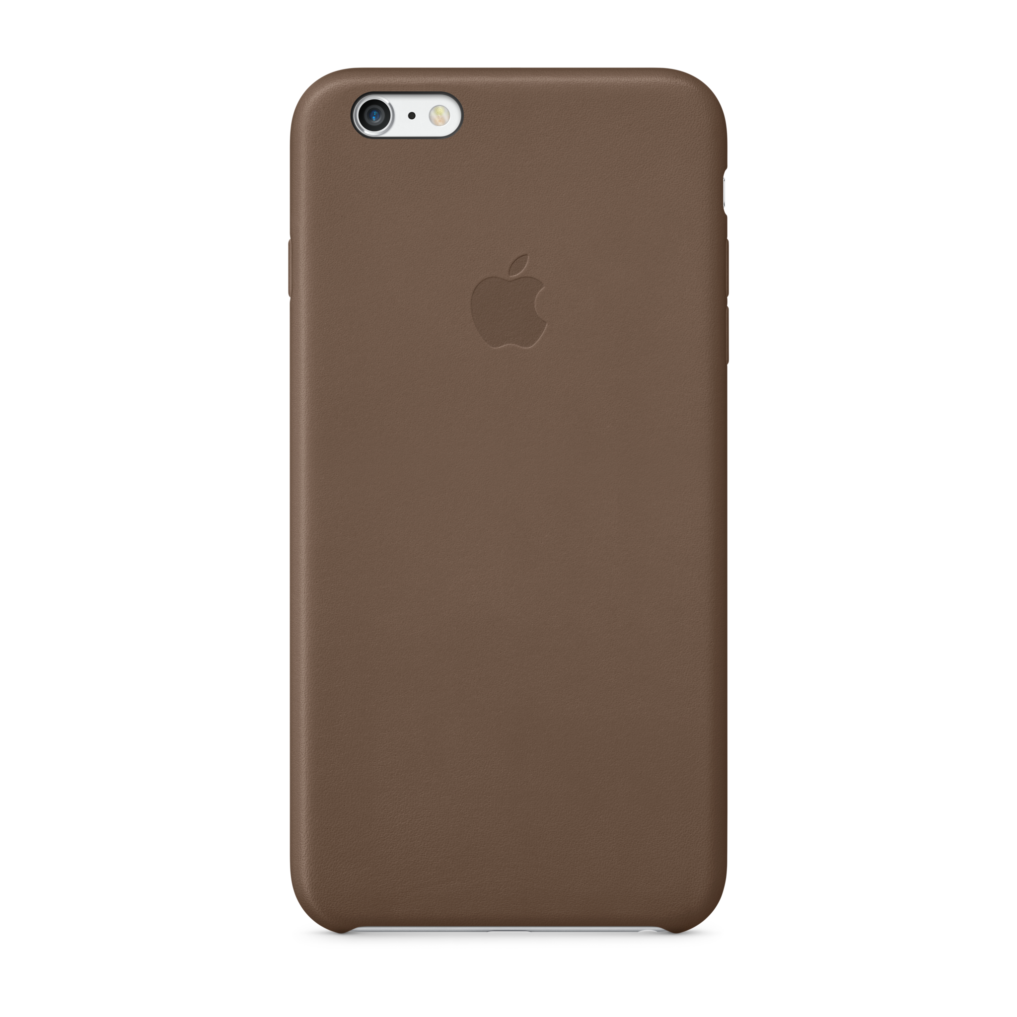 iPhone 6 Plus Leather Case — Olive Brown