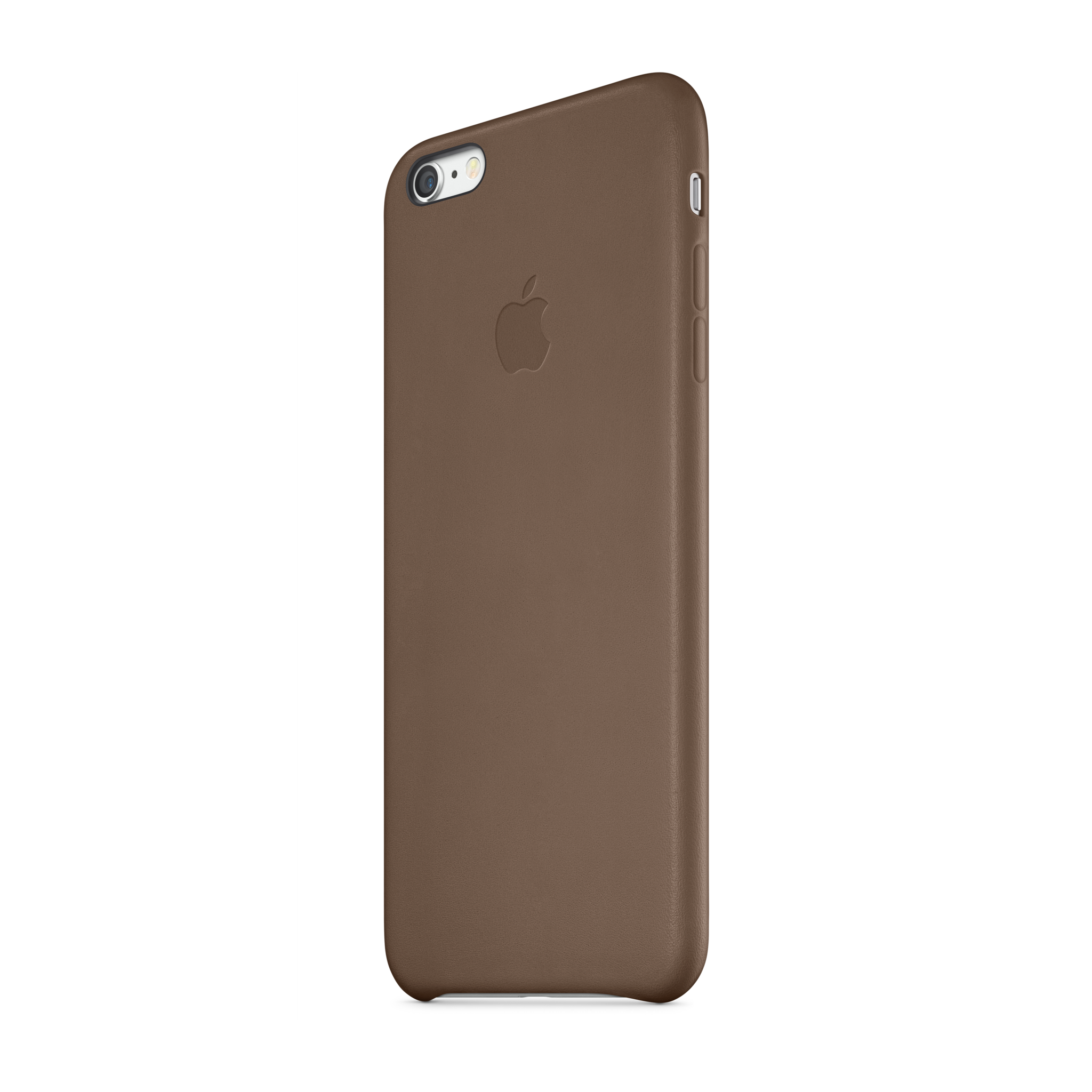 iPhone 6 Plus Leather Case — Olive Brown