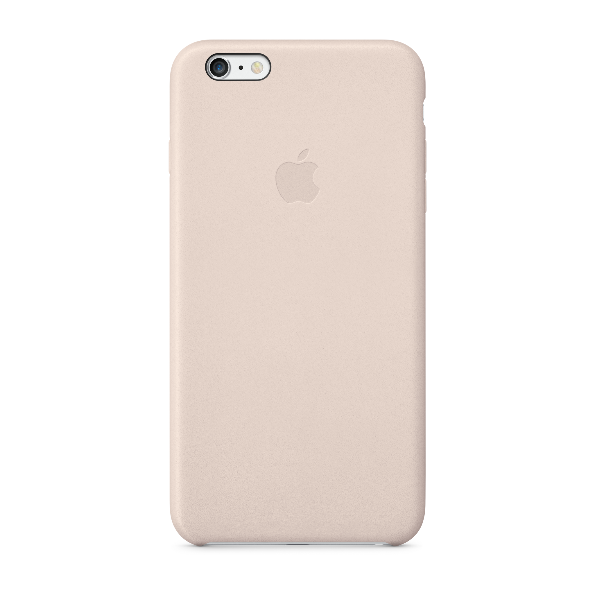 iPhone 6 Plus Leather Case — Soft Pink