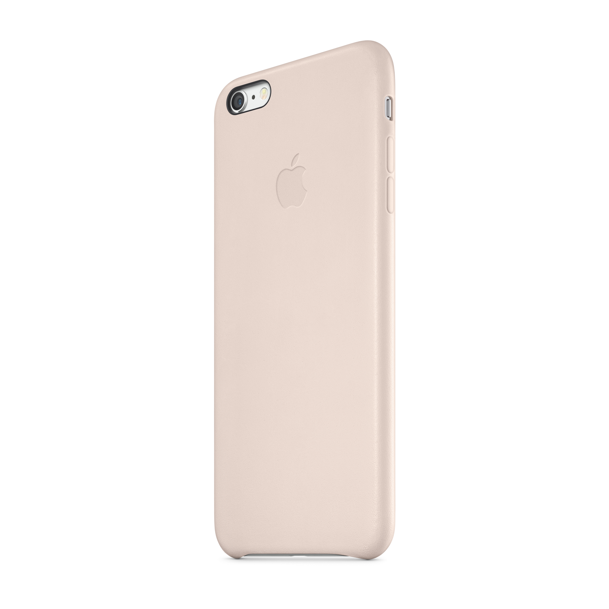iPhone 6 Plus Leather Case — Soft Pink