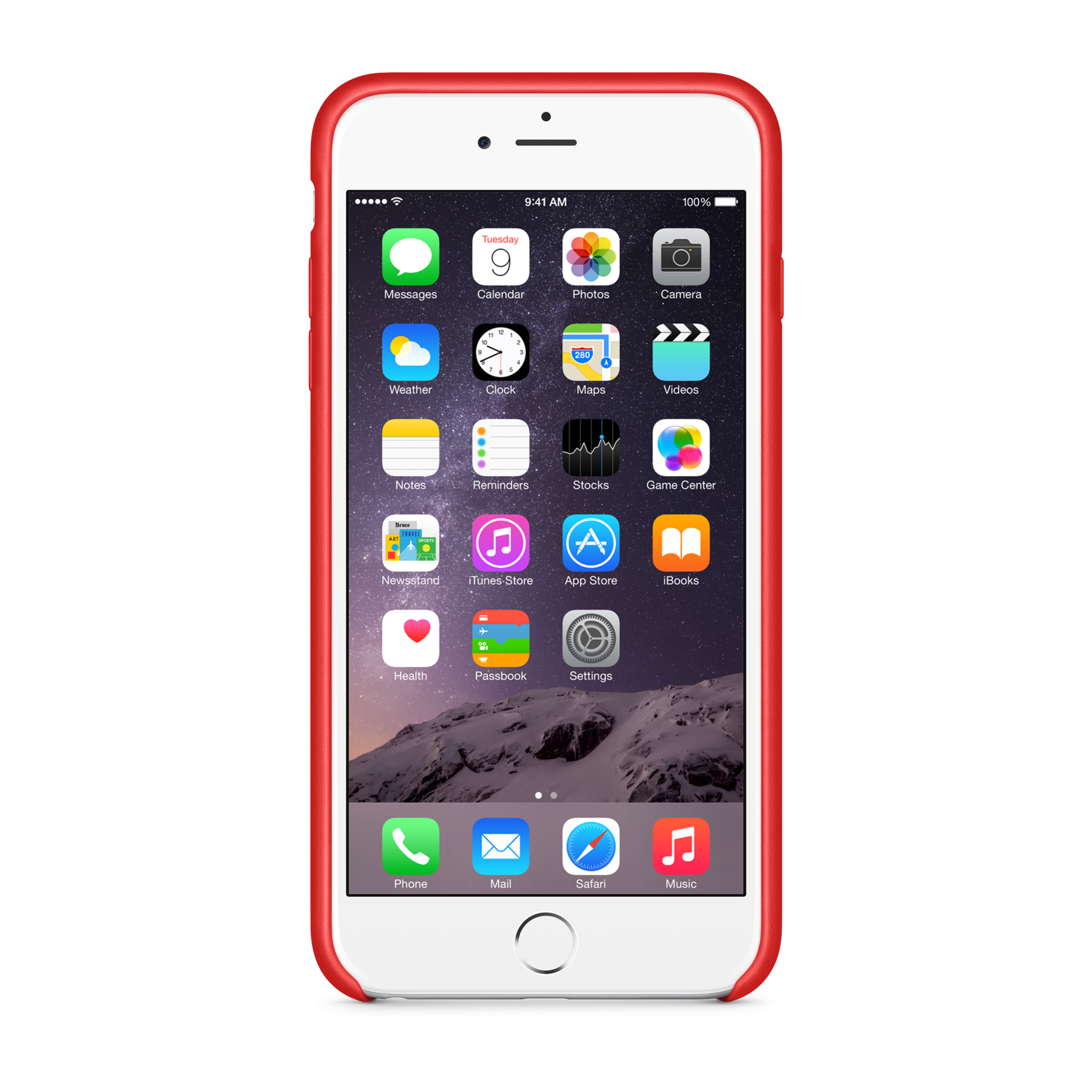 iPhone 6 Plus Leather Case — PRODUCT(RED)