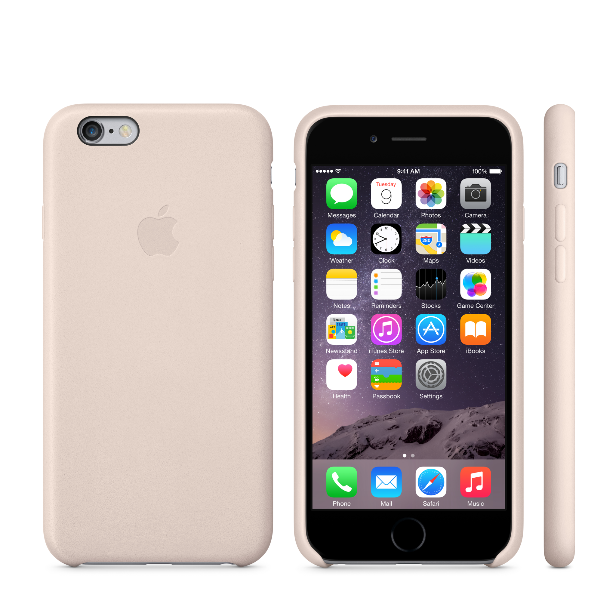 iPhone 6 Leather Case — Soft Pink