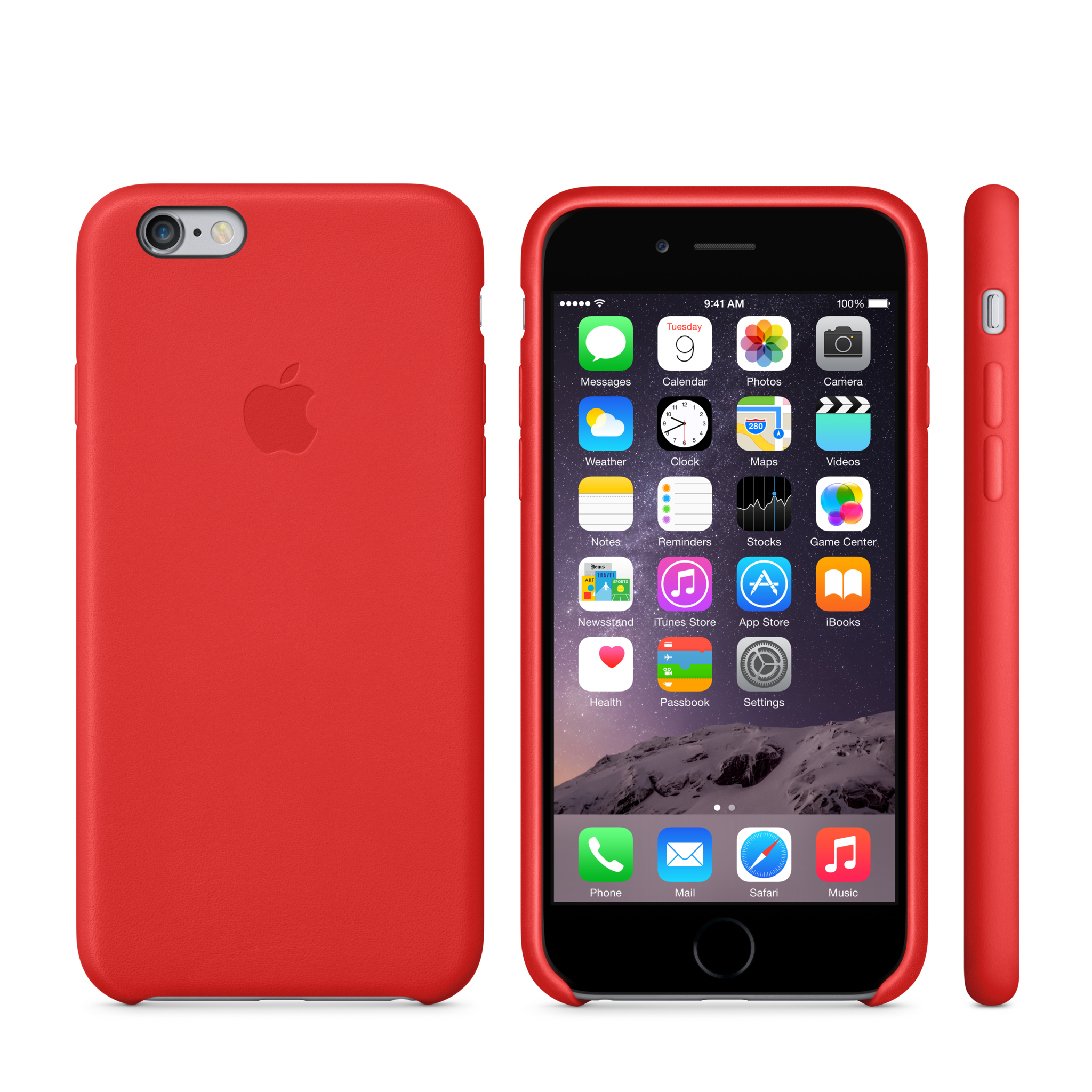 iPhone 6 Leather Case — PRODUCT(RED)