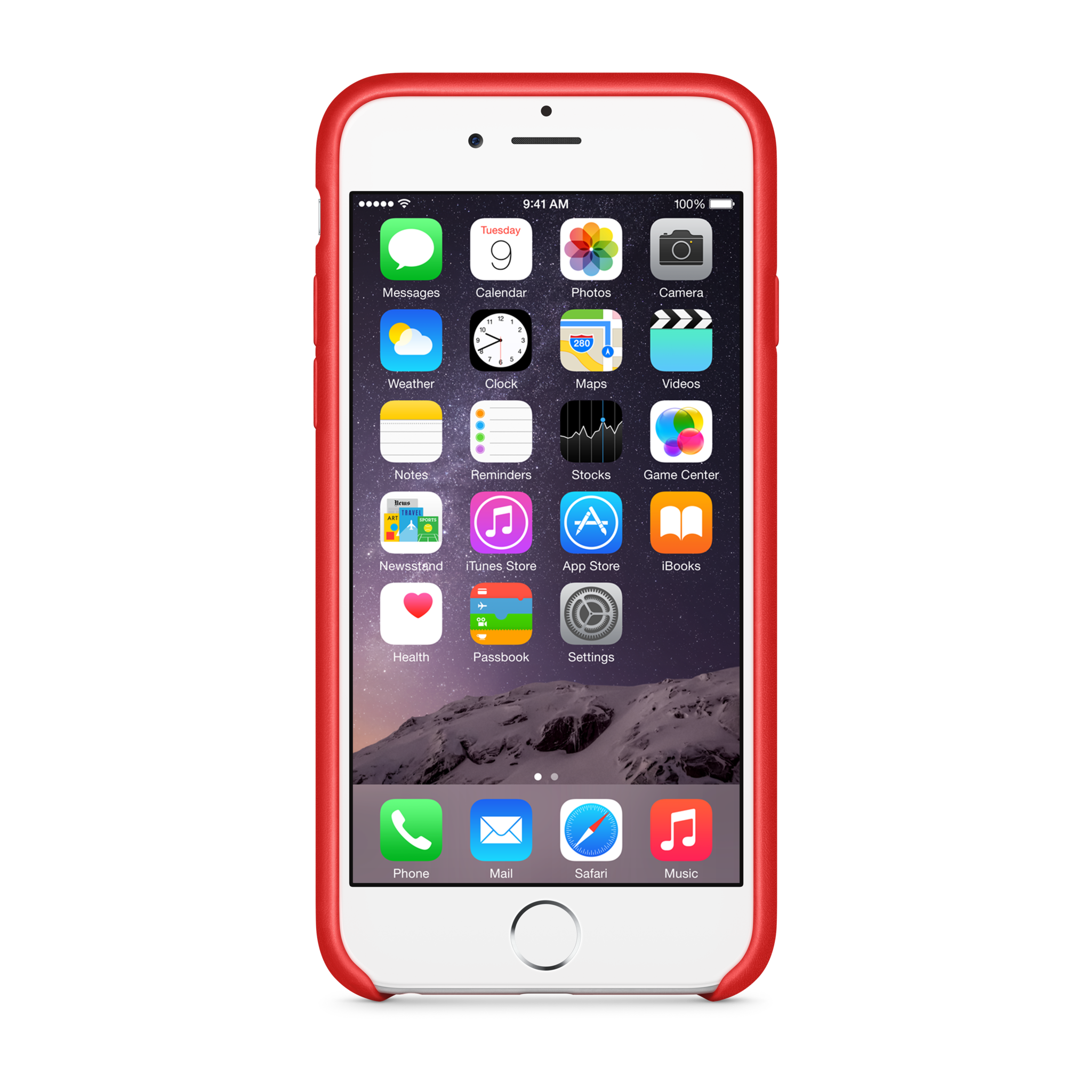 iPhone 6 Leather Case — PRODUCT(RED)