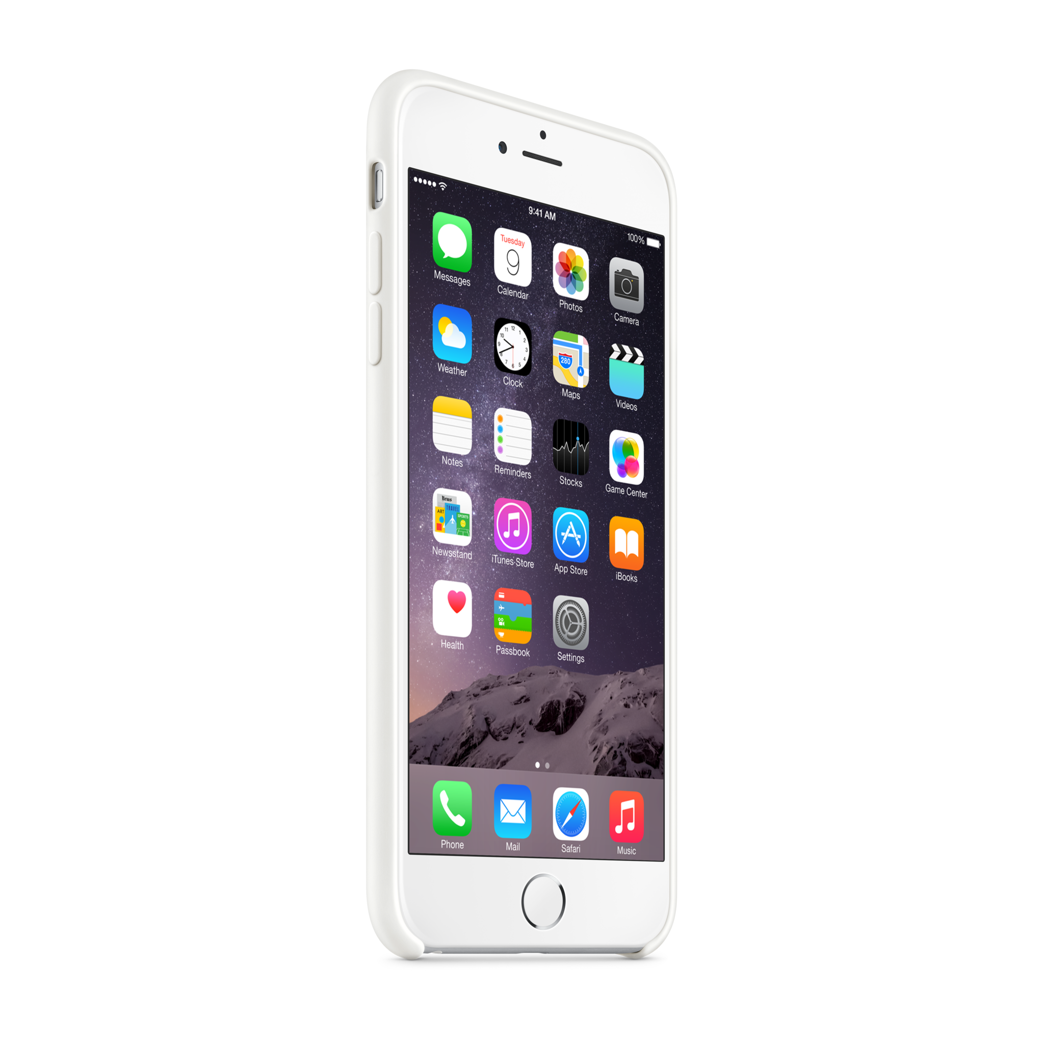 iPhone 6 Plus Silicone Case — White