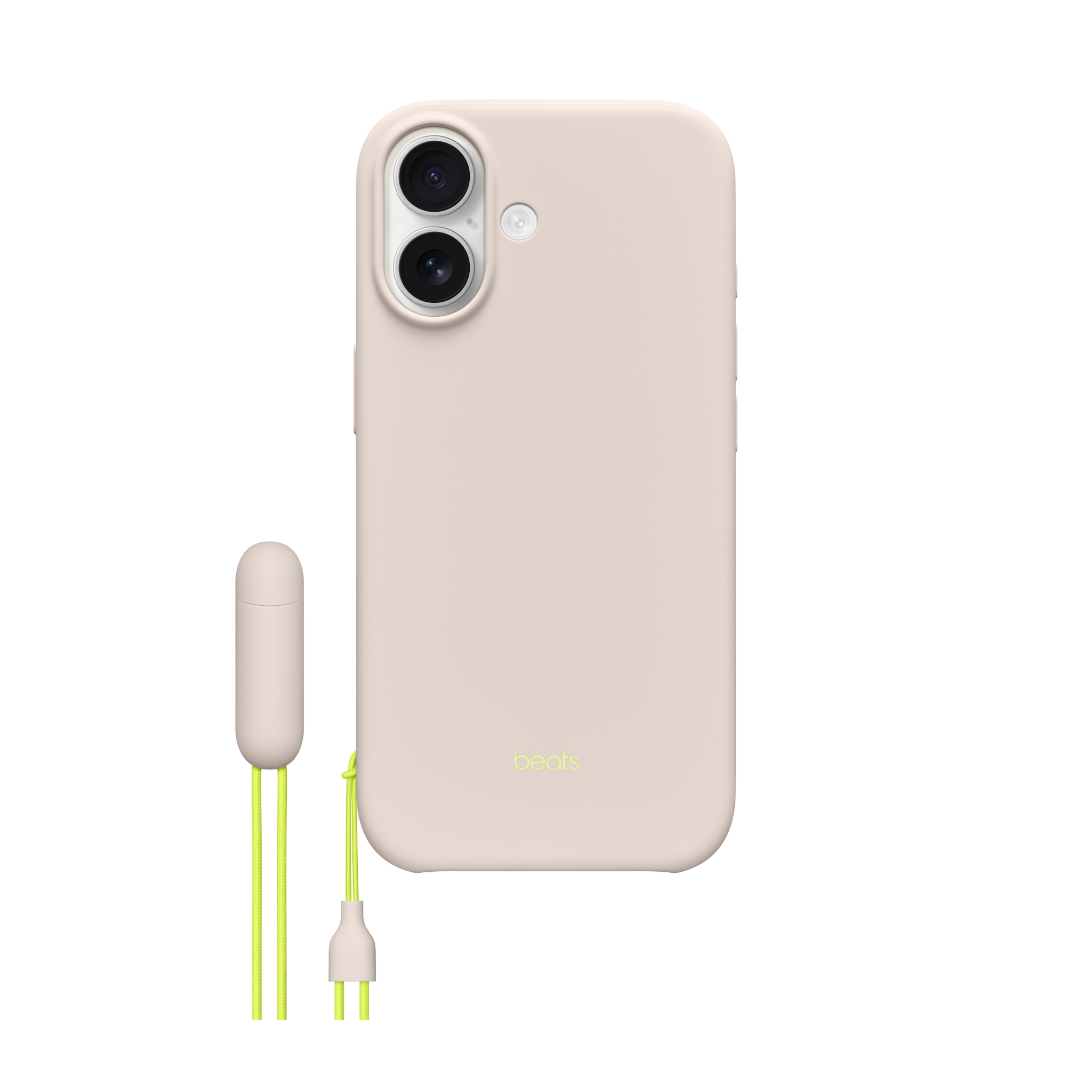 Beats iPhone 17 Kickstand Case with MagSafe and Camera Control — Lime Stone