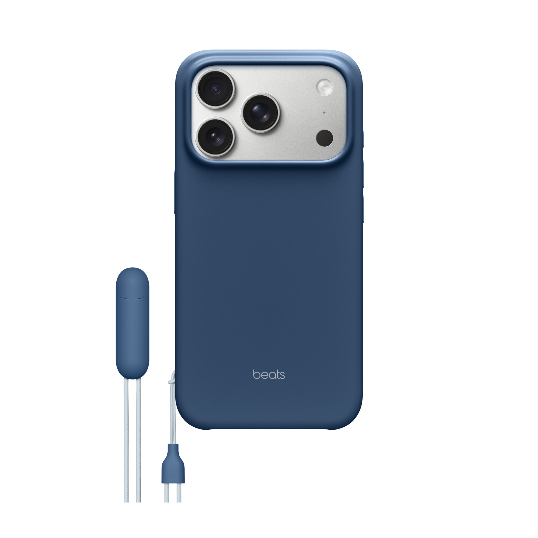 Beats iPhone 17 Pro Kickstand Case with MagSafe and Camera Control — Bedrock Blue