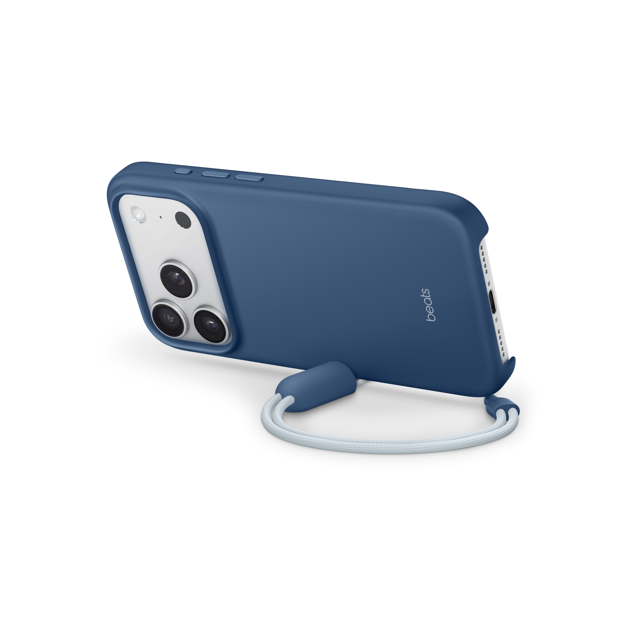 Beats iPhone 17 Pro Kickstand Case with MagSafe and Camera Control — Bedrock Blue