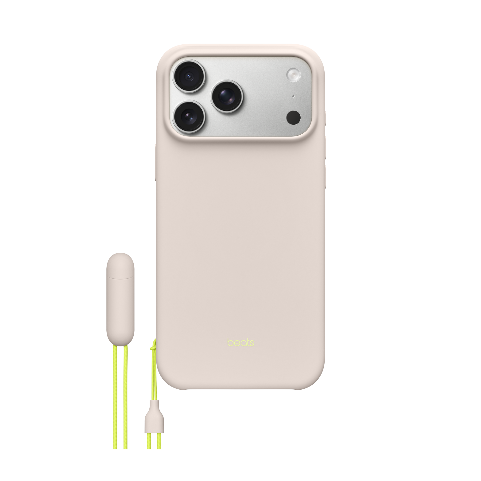 Beats iPhone 17 Pro Max Kickstand Case with MagSafe and Camera Control — Lime Stone