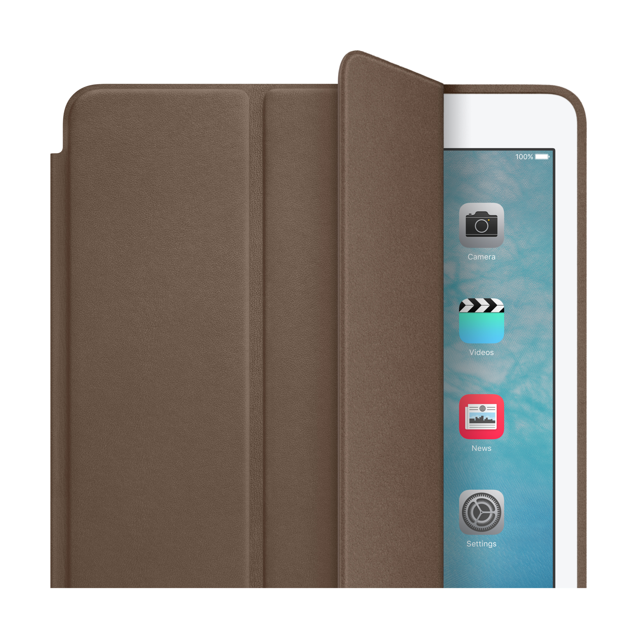 iPad Air 2 Smart Case — Olive Brown
