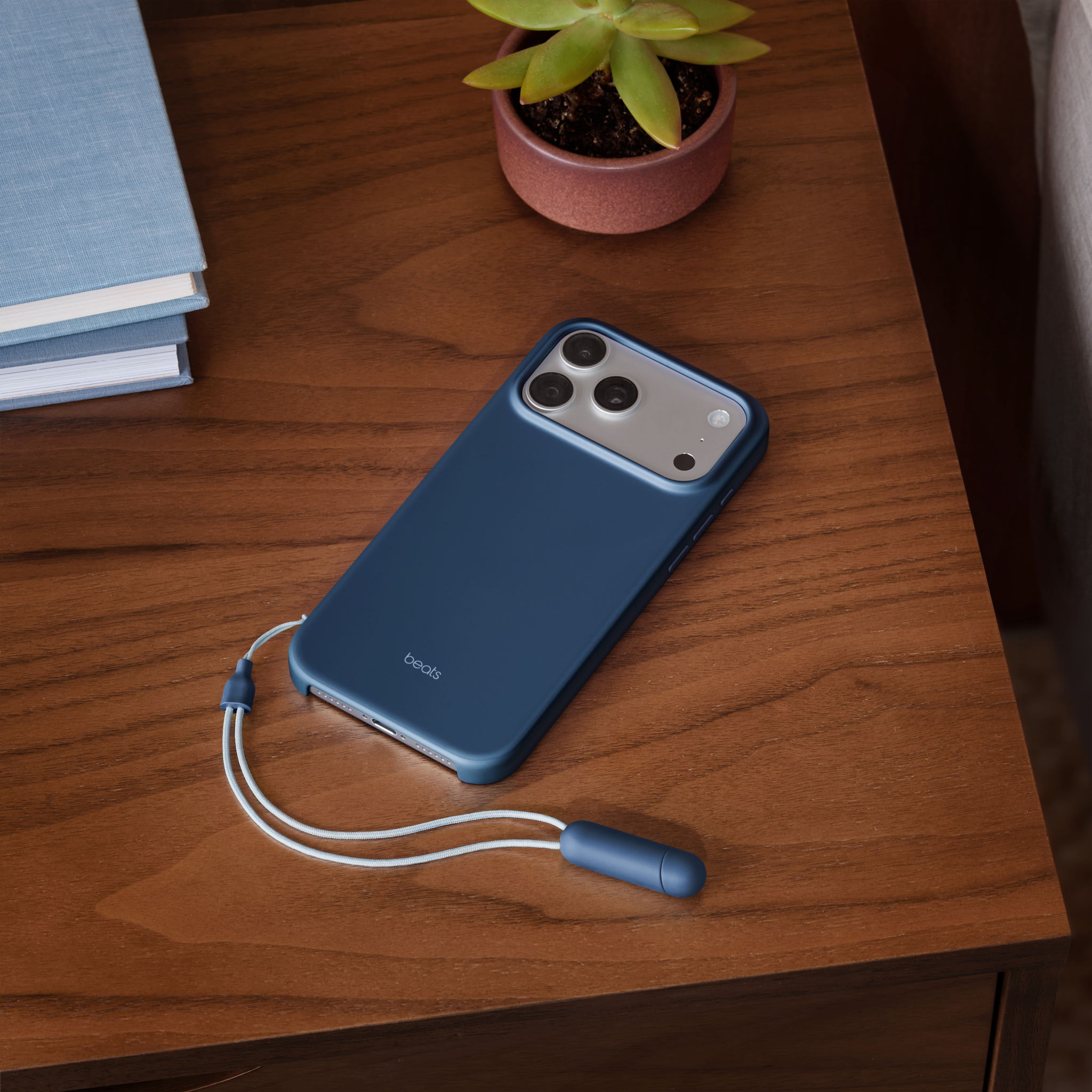 Beats iPhone 17 Pro Max Kickstand Case with MagSafe and Camera Control — Bedrock Blue