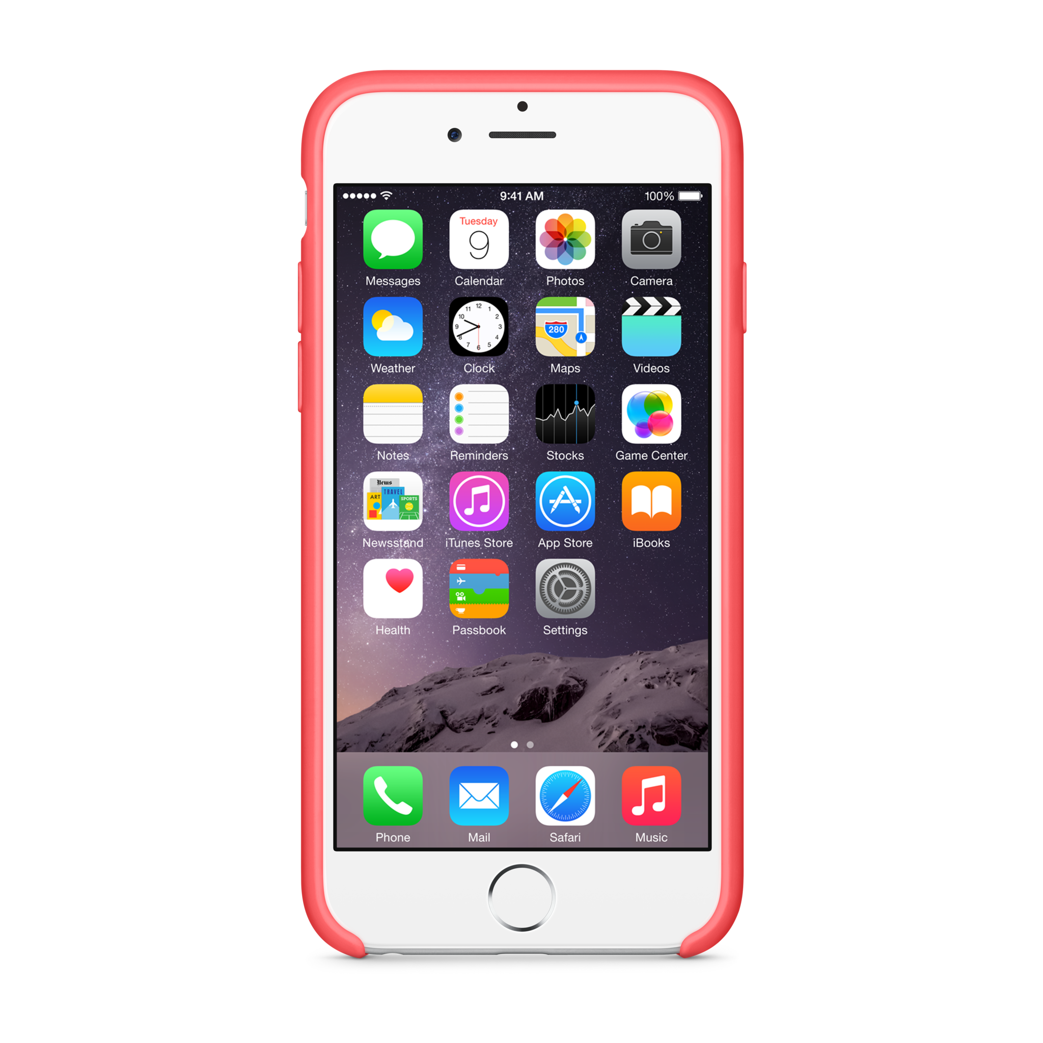 iPhone 6 Silicone Case — Pink