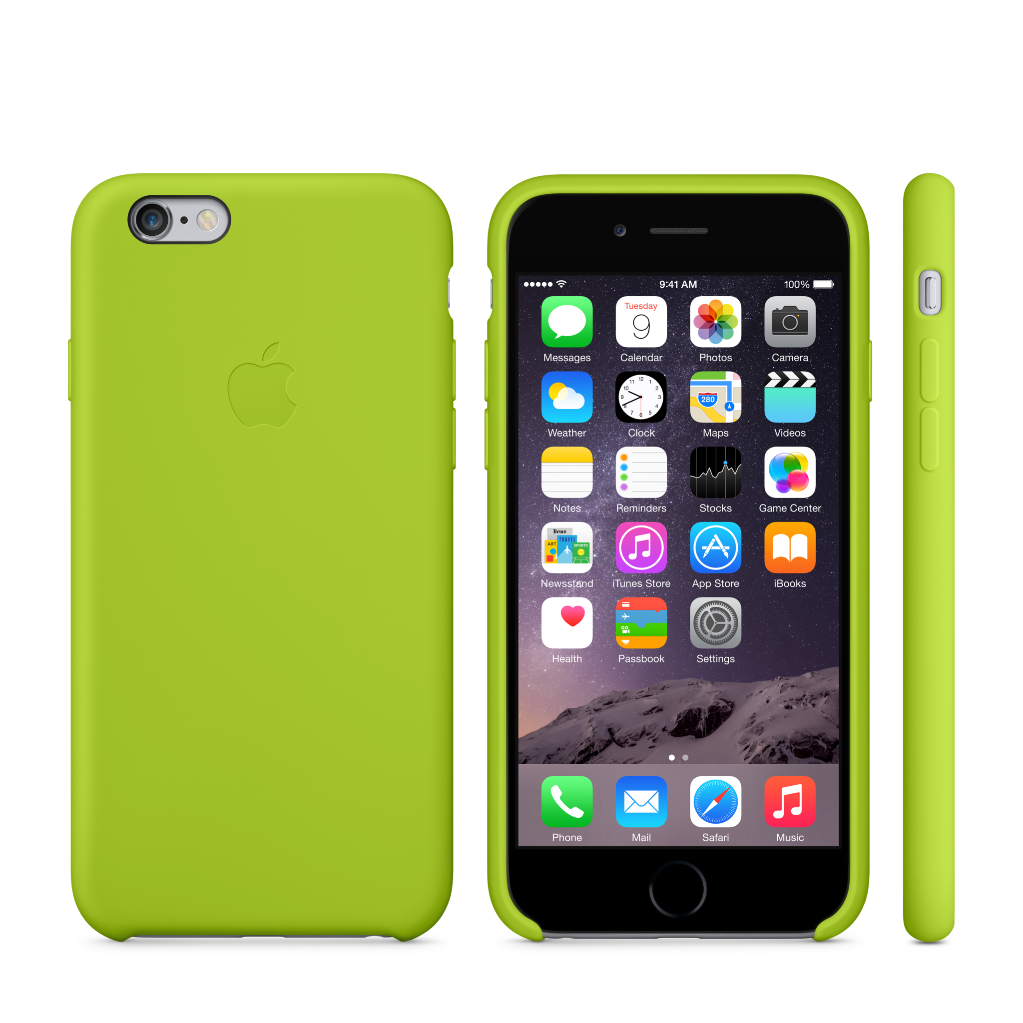 iPhone 6 Silicone Case — Green