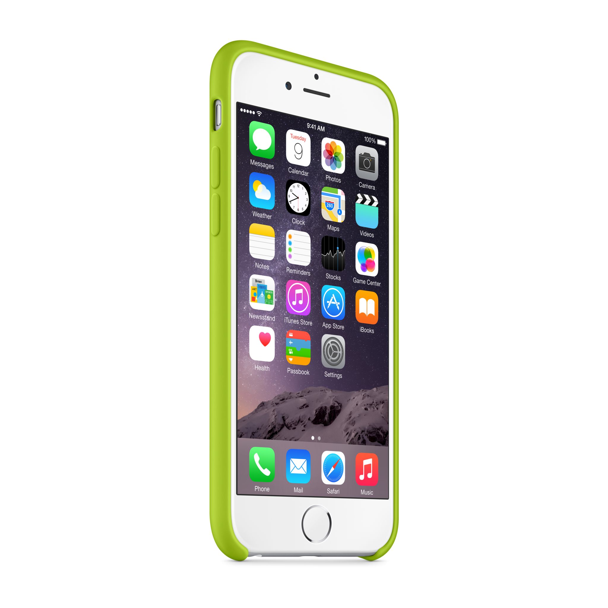 iPhone 6 Silicone Case — Green