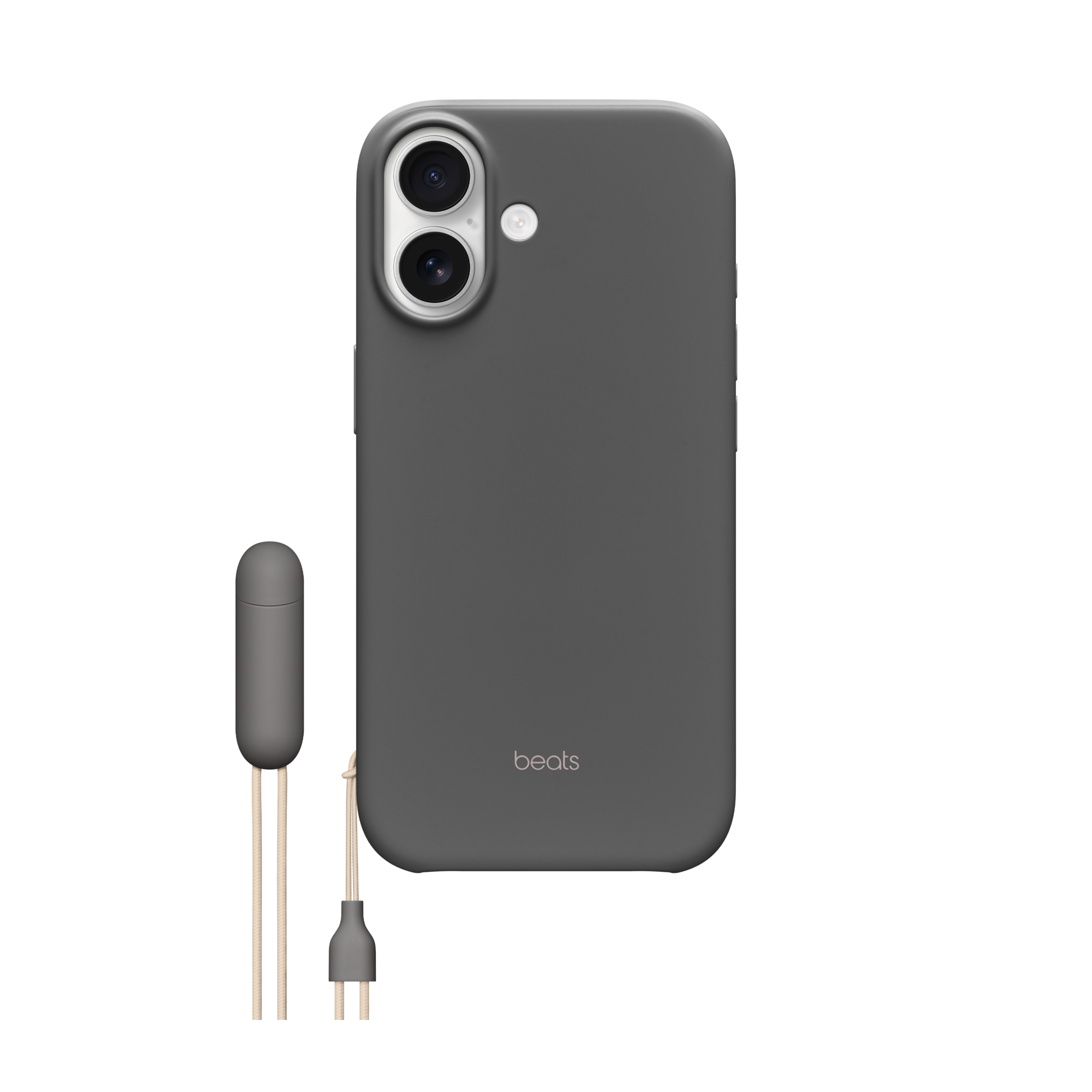 Beats iPhone 17 Kickstand Case with MagSafe and Camera Control — Granite Gray