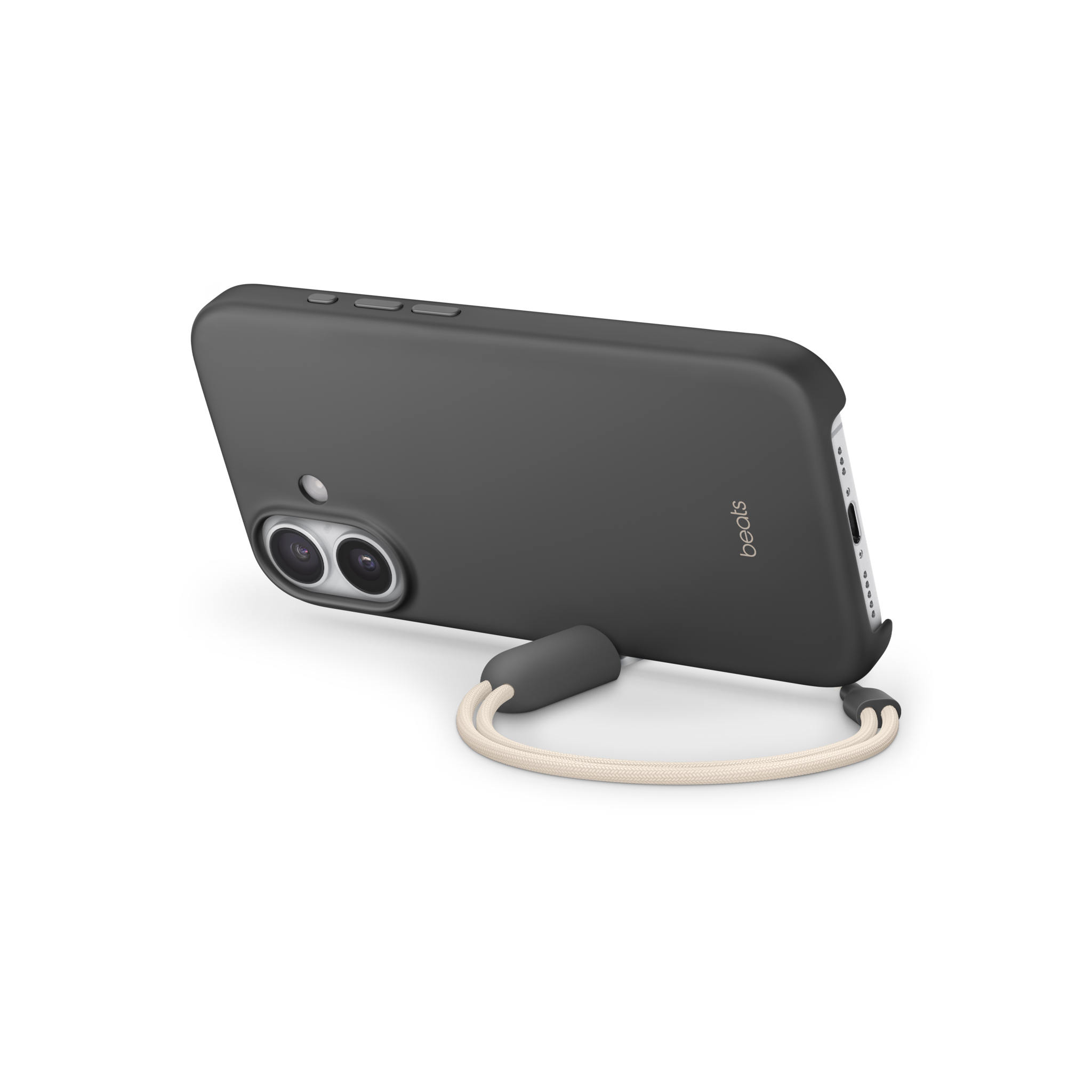 Beats iPhone 17 Kickstand Case with MagSafe and Camera Control — Granite Gray