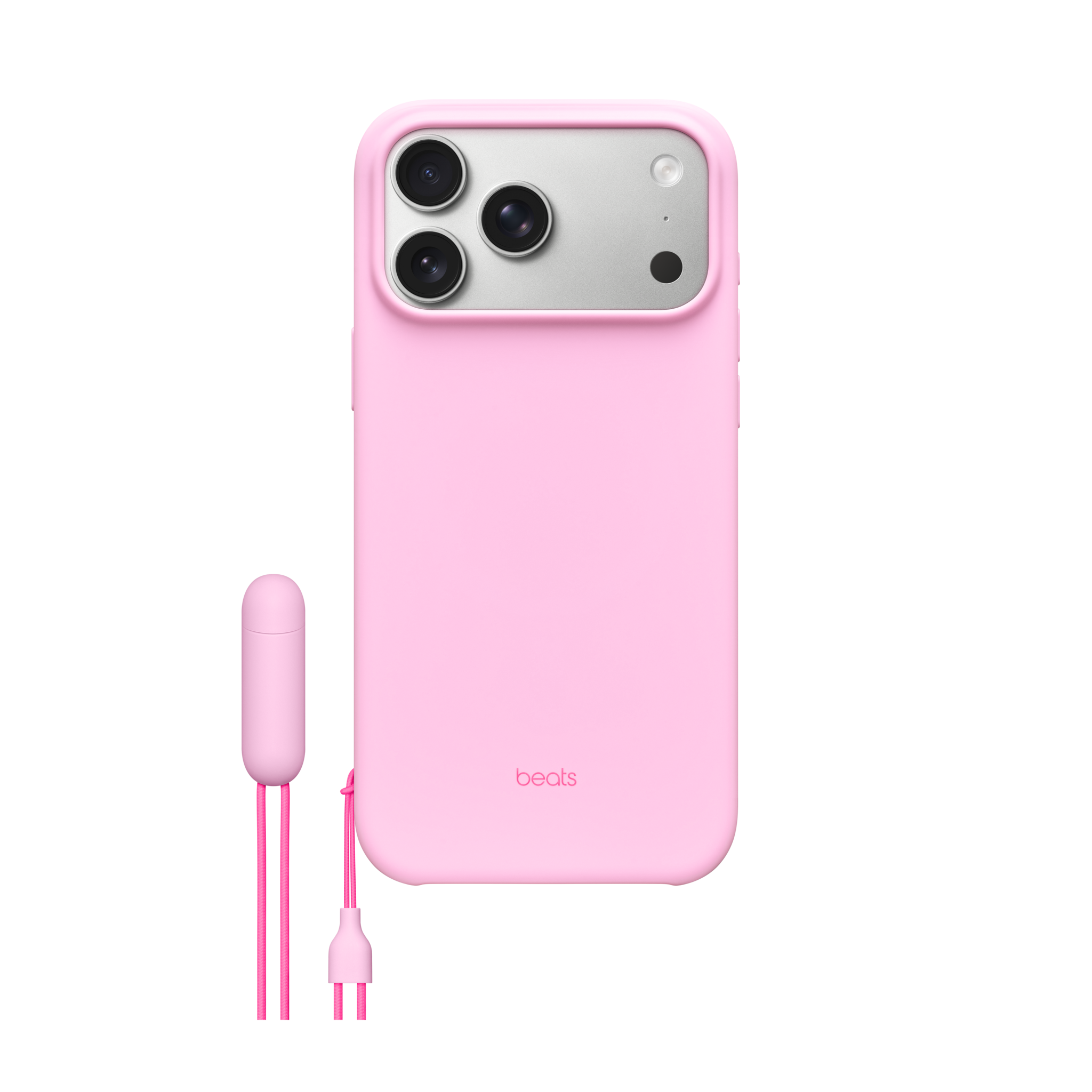 Beats iPhone 17 Pro Max Kickstand Case with MagSafe and Camera Control — Pebble Pink