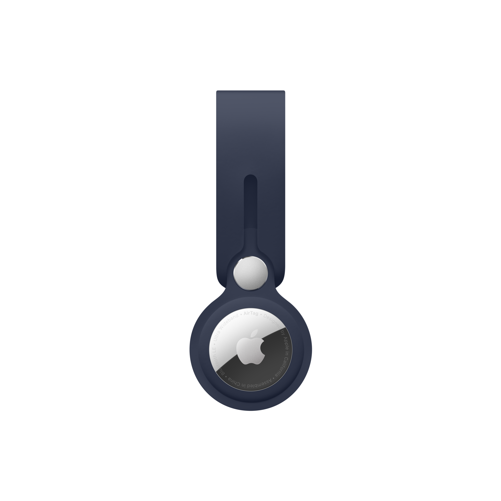 AirTag Silicone Loop — Deep Navy