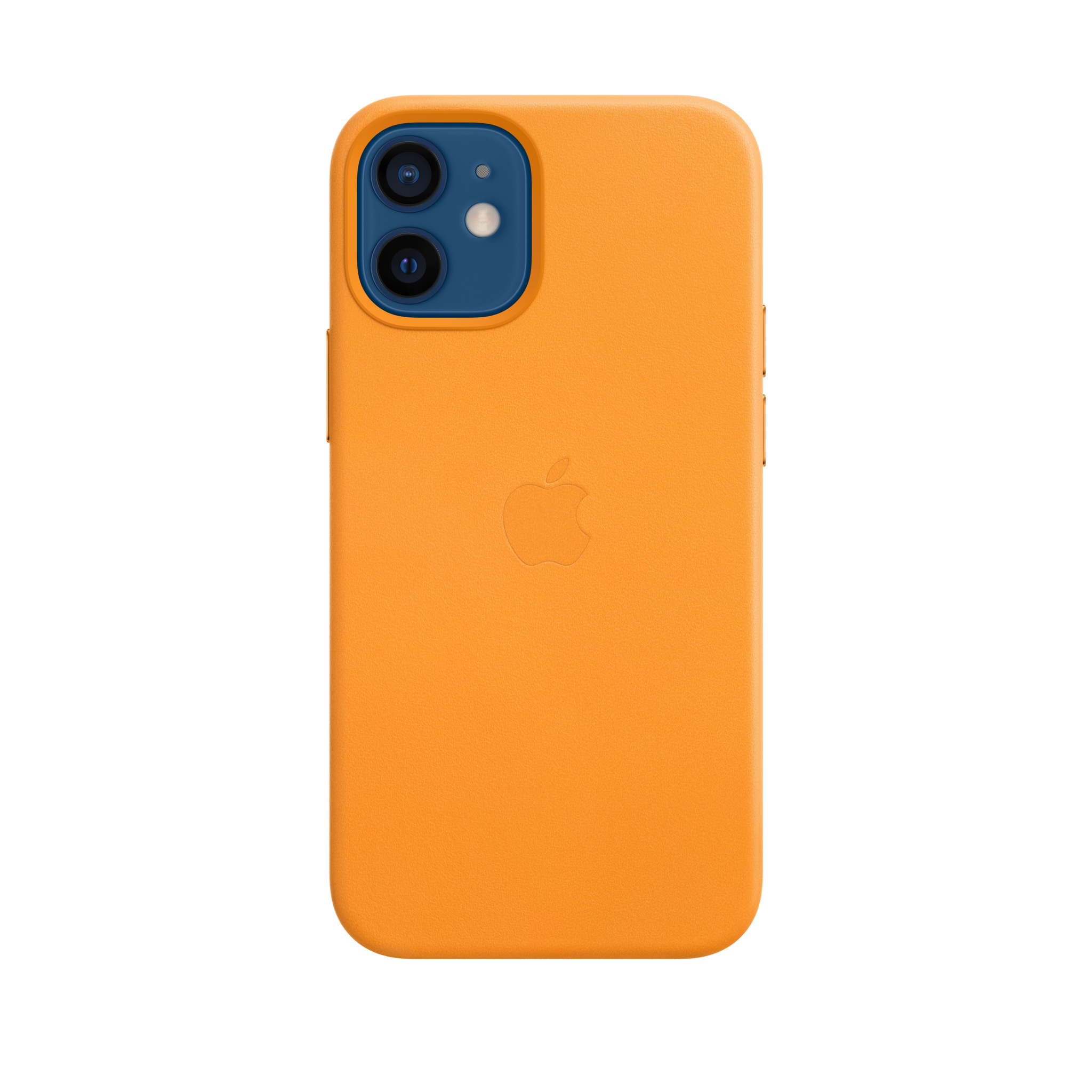 iPhone 12 mini Leather Case with MagSafe — California Poppy