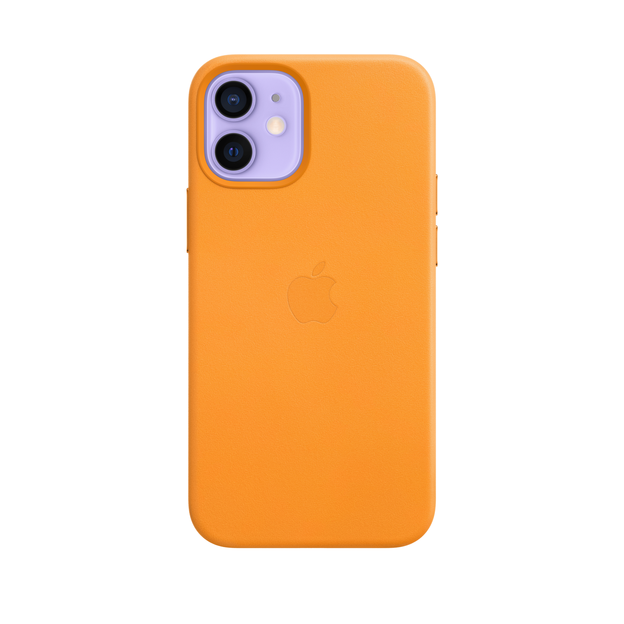 iPhone 12 mini Leather Case with MagSafe — California Poppy