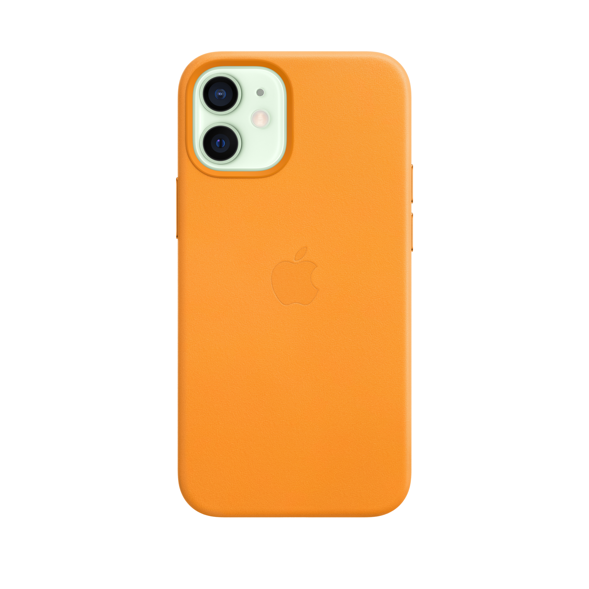 iPhone 12 mini Leather Case with MagSafe — California Poppy