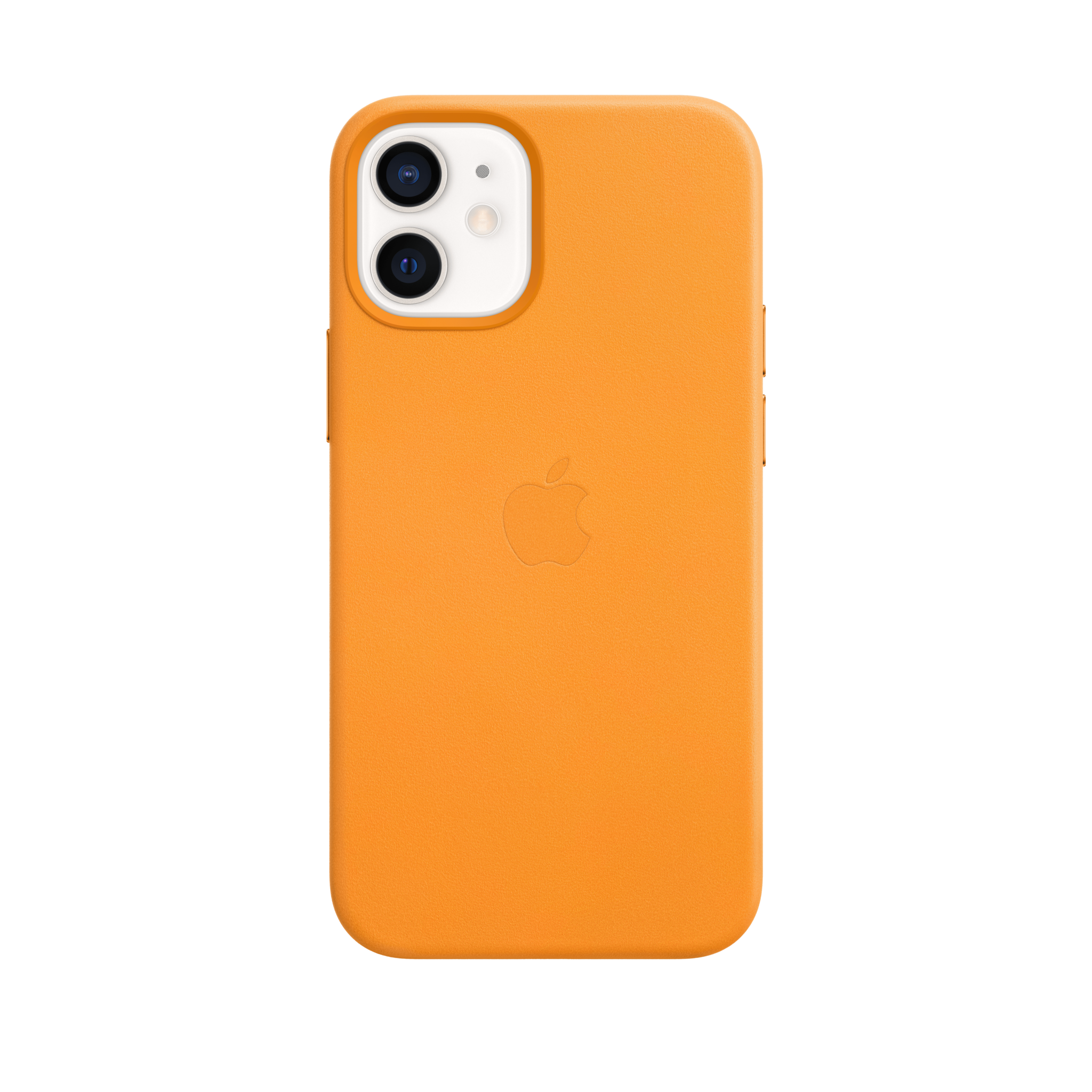 iPhone 12 mini Leather Case with MagSafe — California Poppy