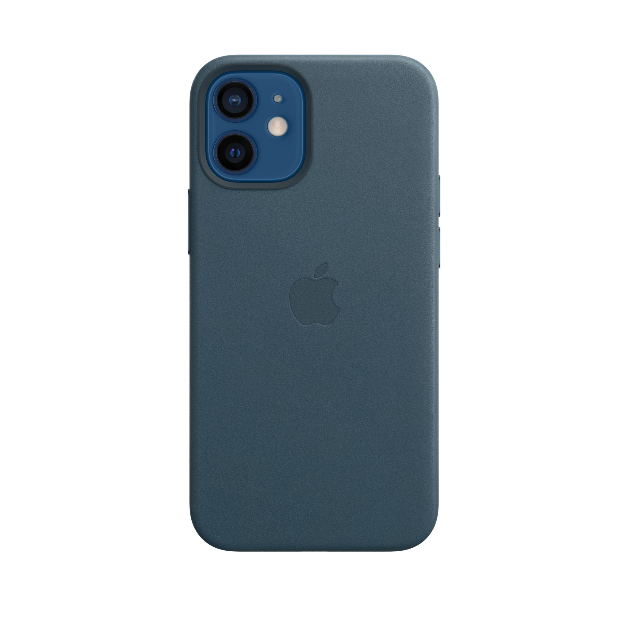 iPhone 12 mini Leather Case with MagSafe — Baltic Blue