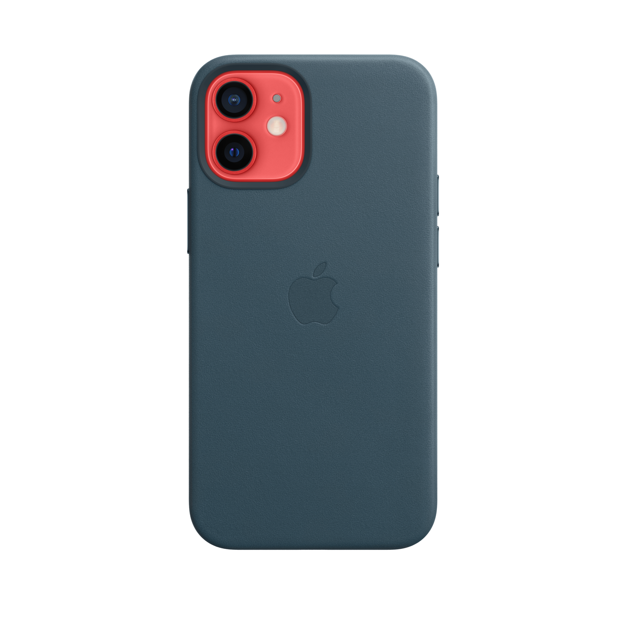 iPhone 12 mini Leather Case with MagSafe — Baltic Blue