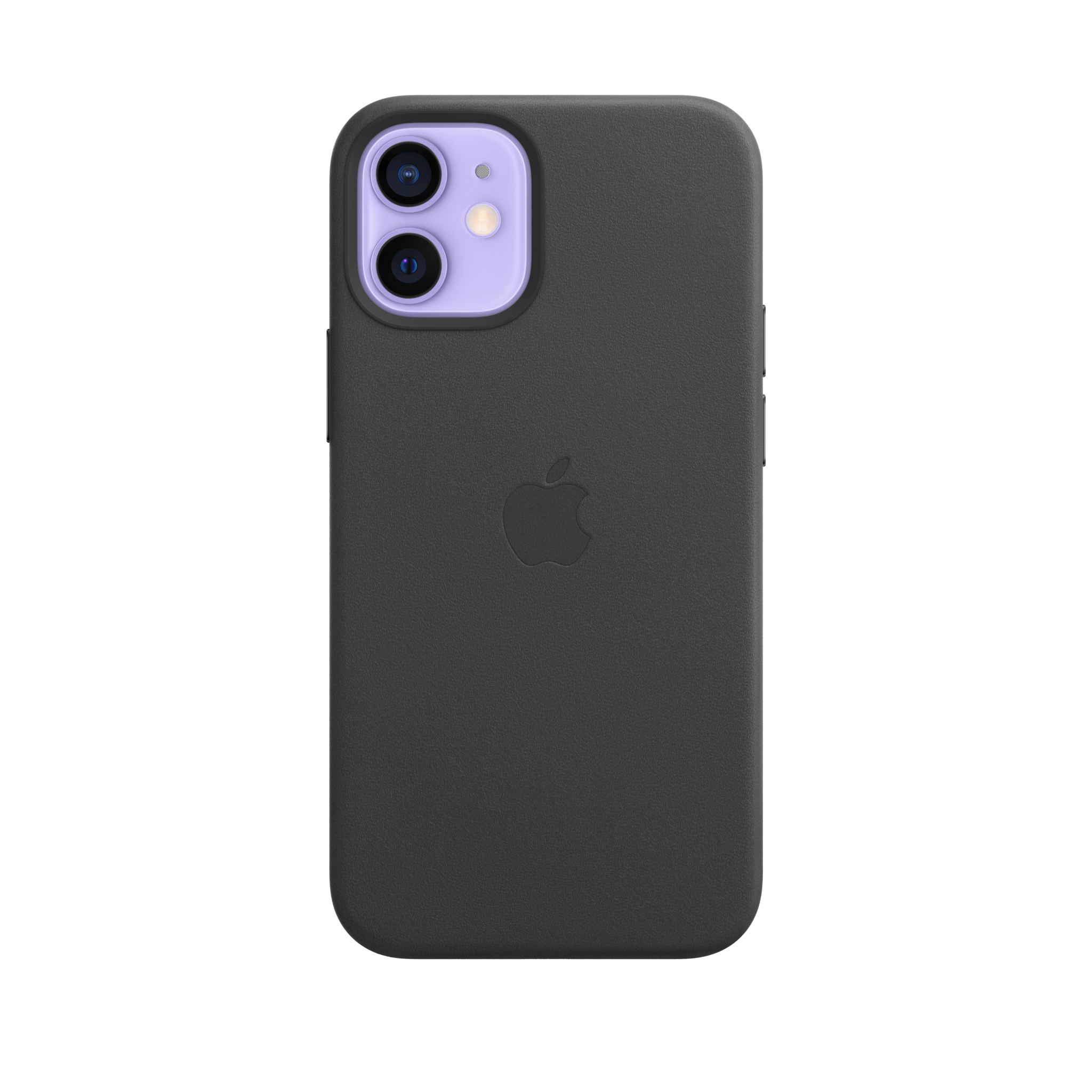 iPhone 12 mini Leather Case with MagSafe — Black