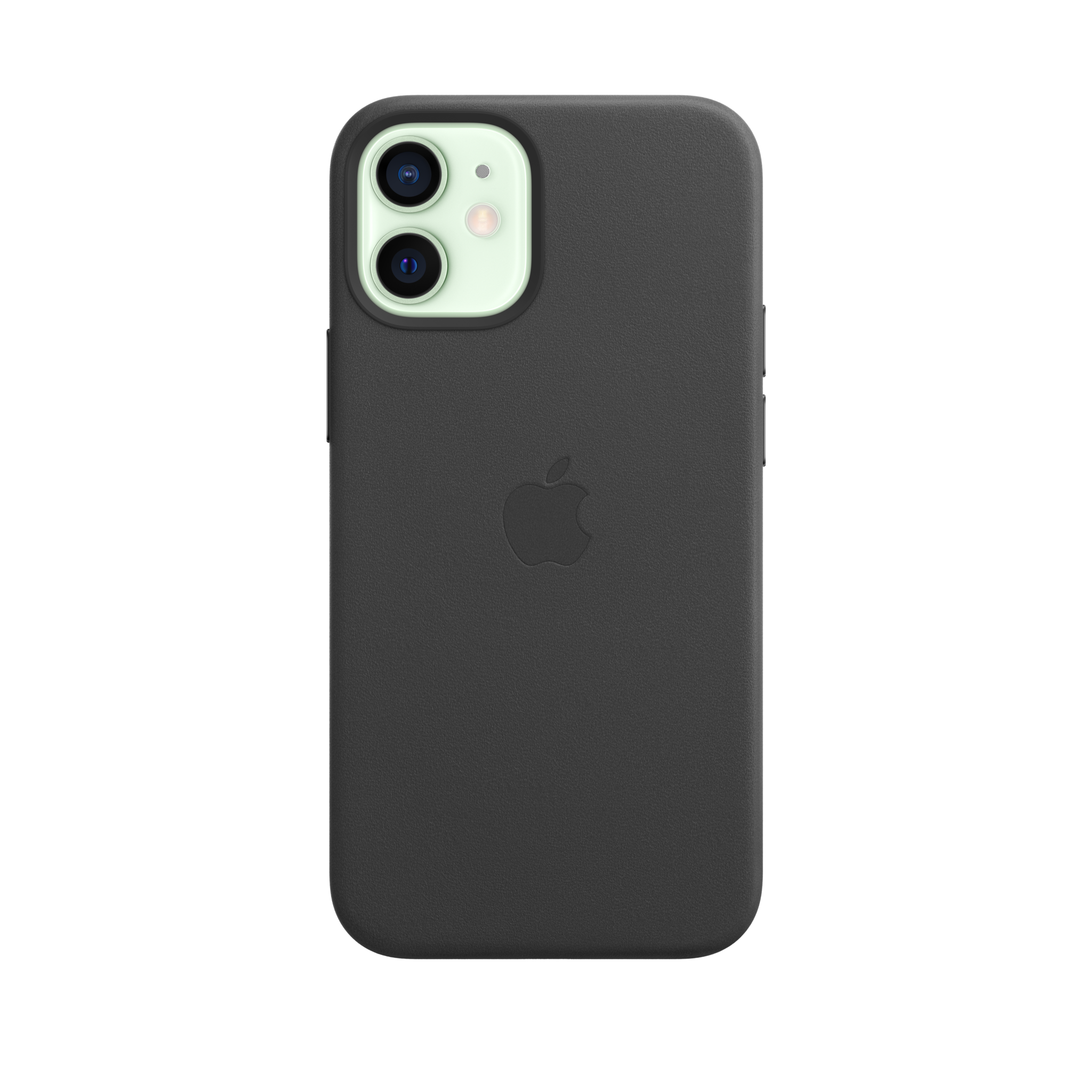 iPhone 12 mini Leather Case with MagSafe — Black