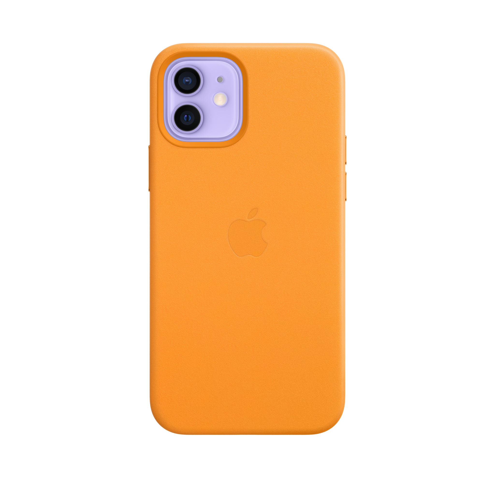 iPhone 12 & 12 Pro Leather Case with MagSafe — California Poppy