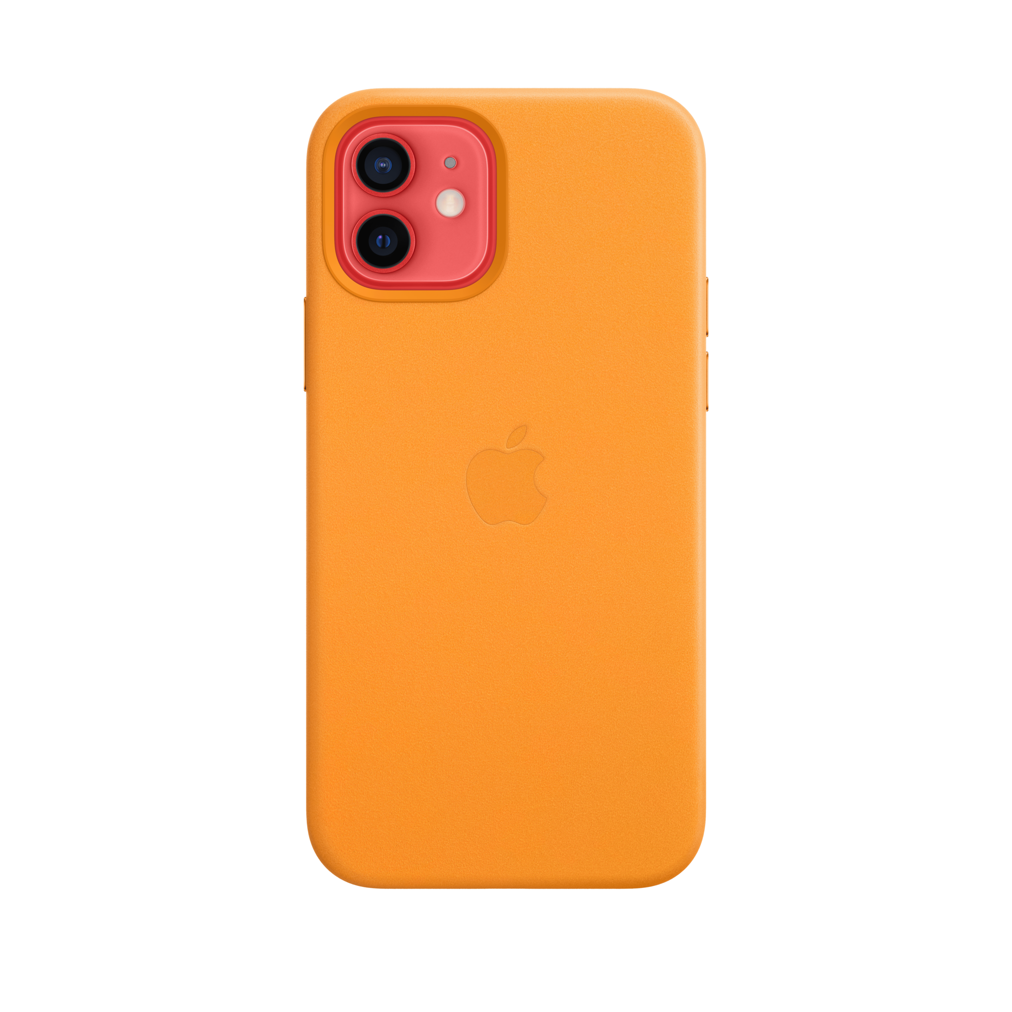 iPhone 12 & 12 Pro Leather Case with MagSafe — California Poppy