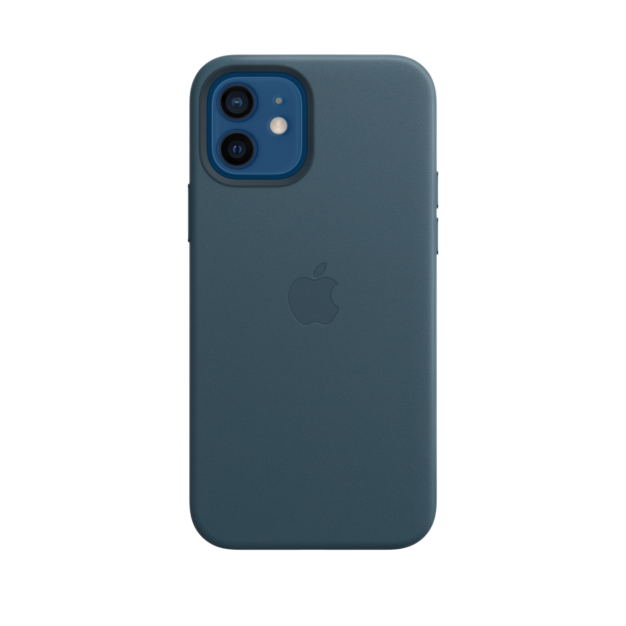iPhone 12 & 12 Pro Leather Case with MagSafe — Baltic Blue