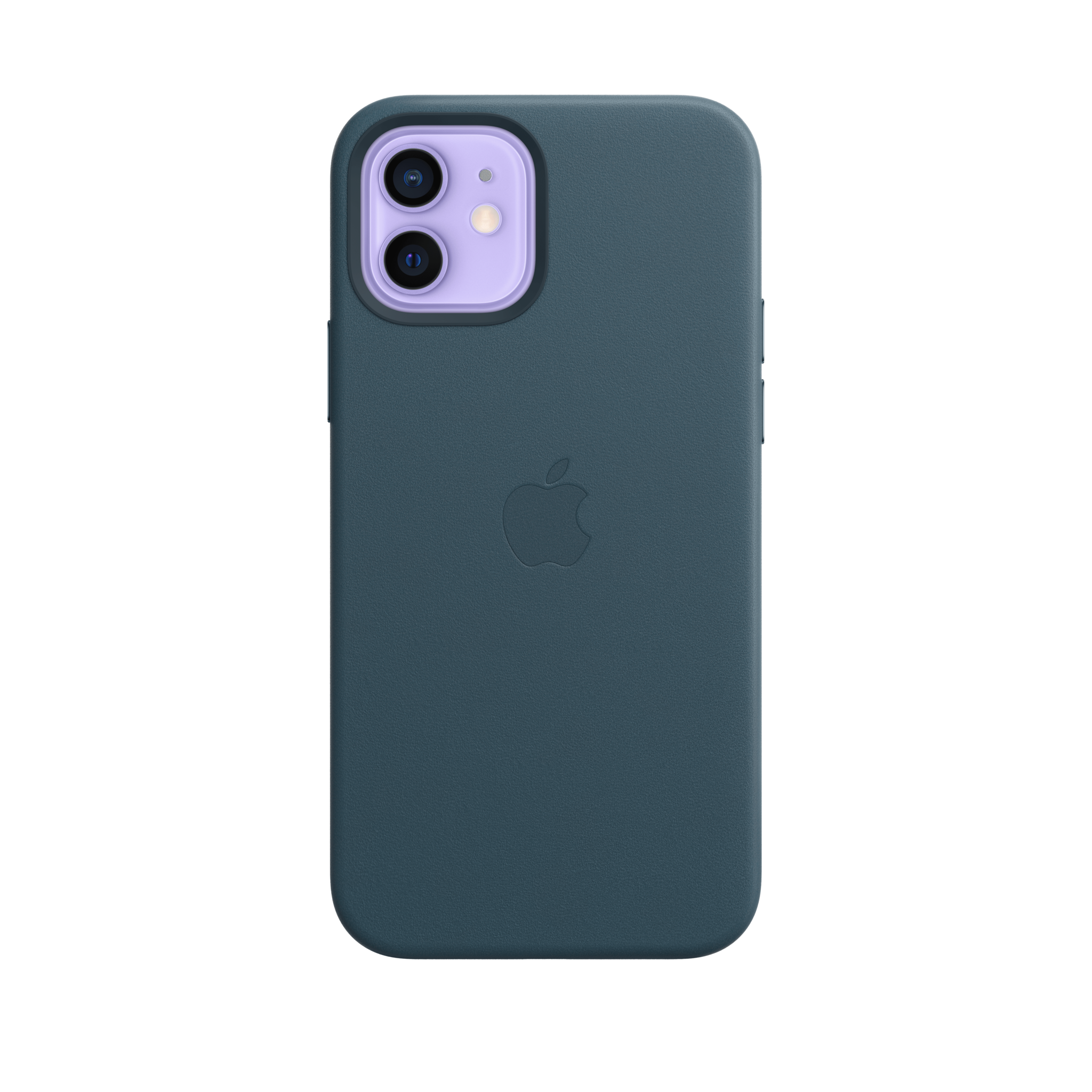 iPhone 12 & 12 Pro Leather Case with MagSafe — Baltic Blue