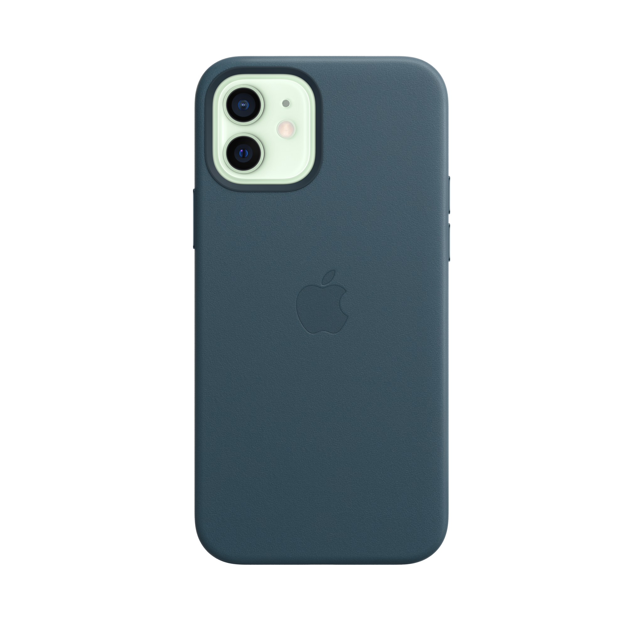 iPhone 12 & 12 Pro Leather Case with MagSafe — Baltic Blue