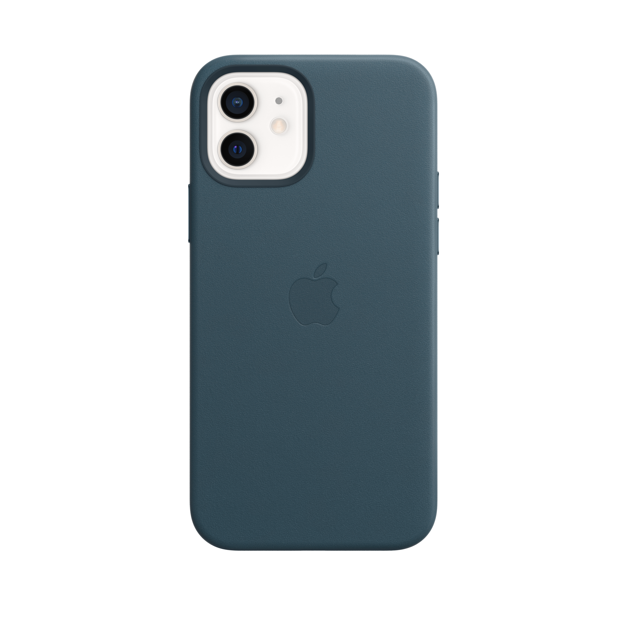 iPhone 12 & 12 Pro Leather Case with MagSafe — Baltic Blue