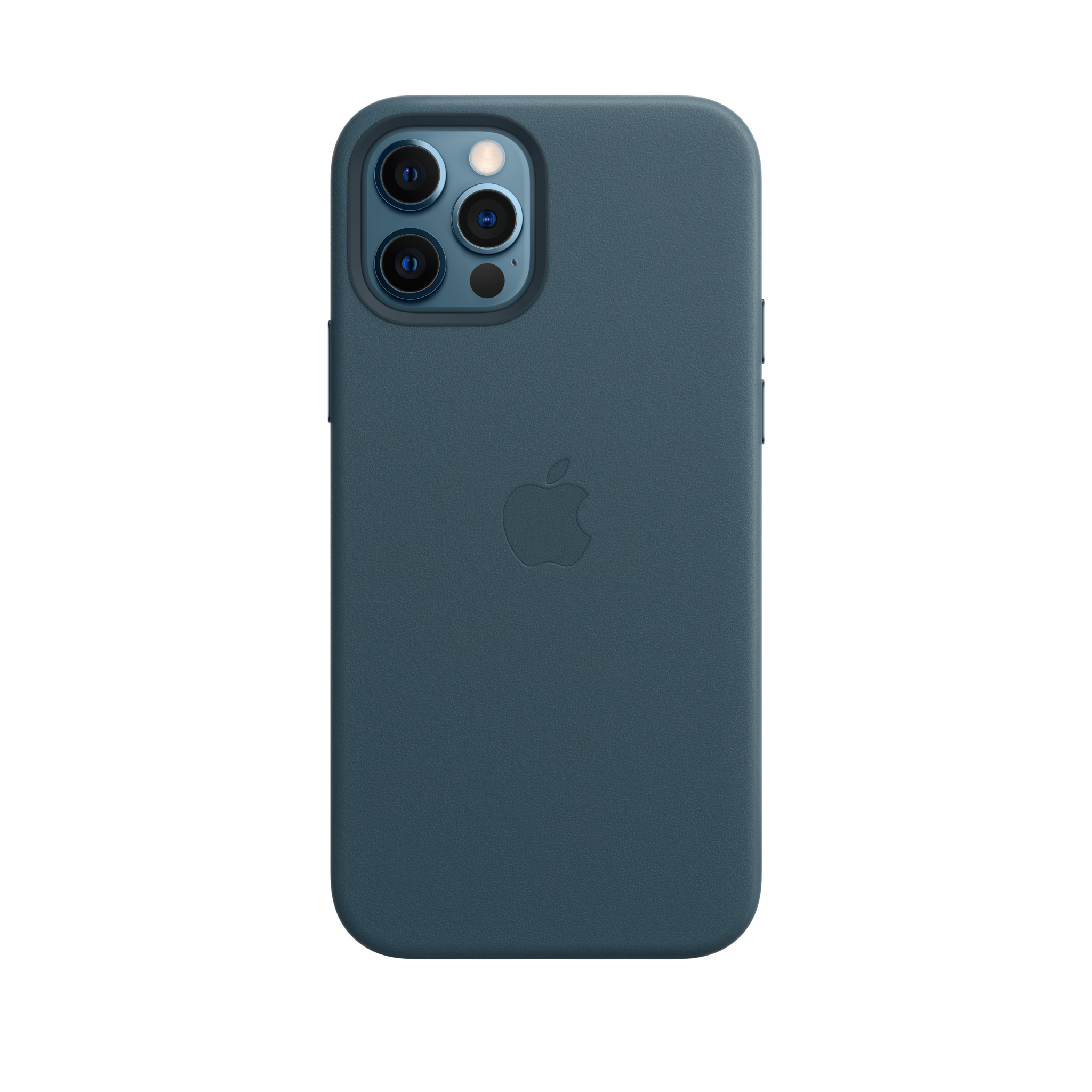 iPhone 12 & 12 Pro Leather Case with MagSafe — Baltic Blue