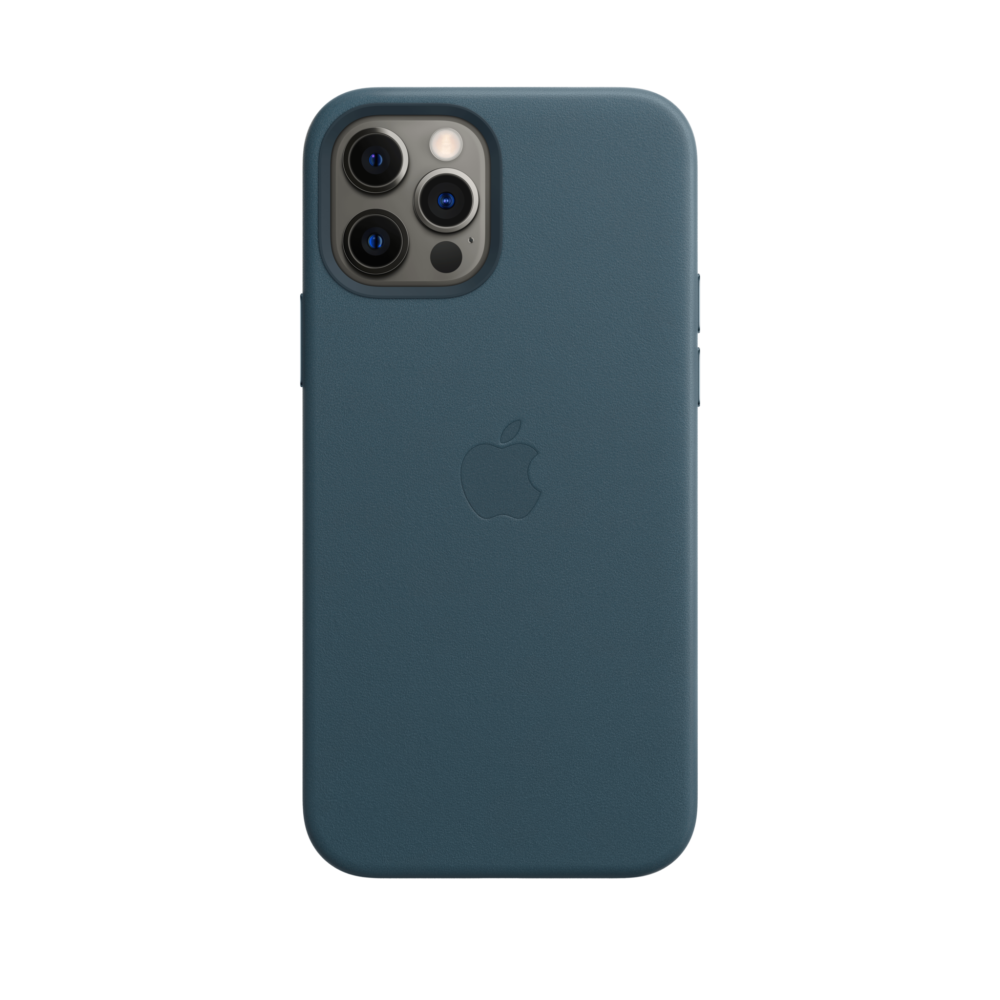 iPhone 12 & 12 Pro Leather Case with MagSafe — Baltic Blue